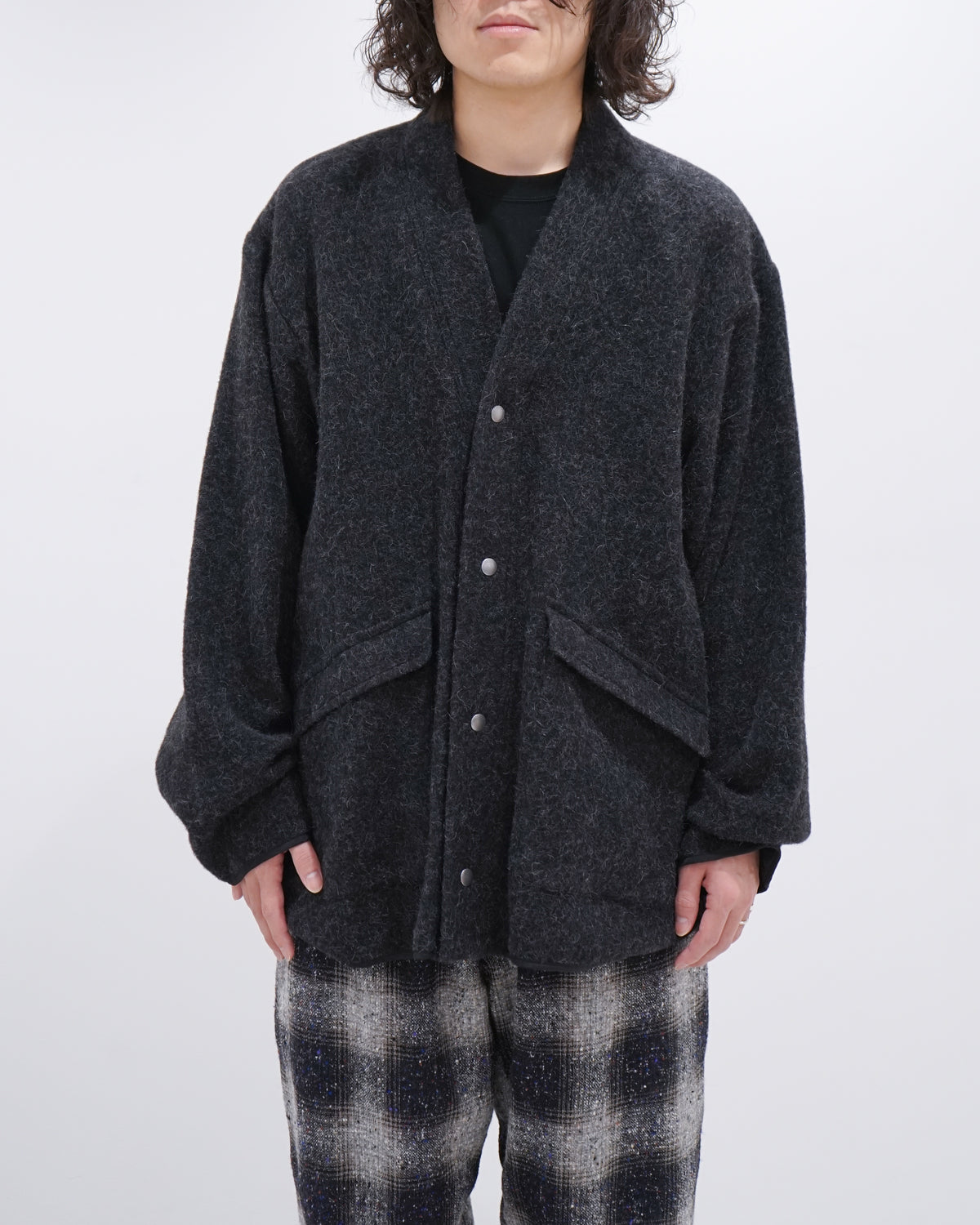 SNAP BUTTON BLOUSON B