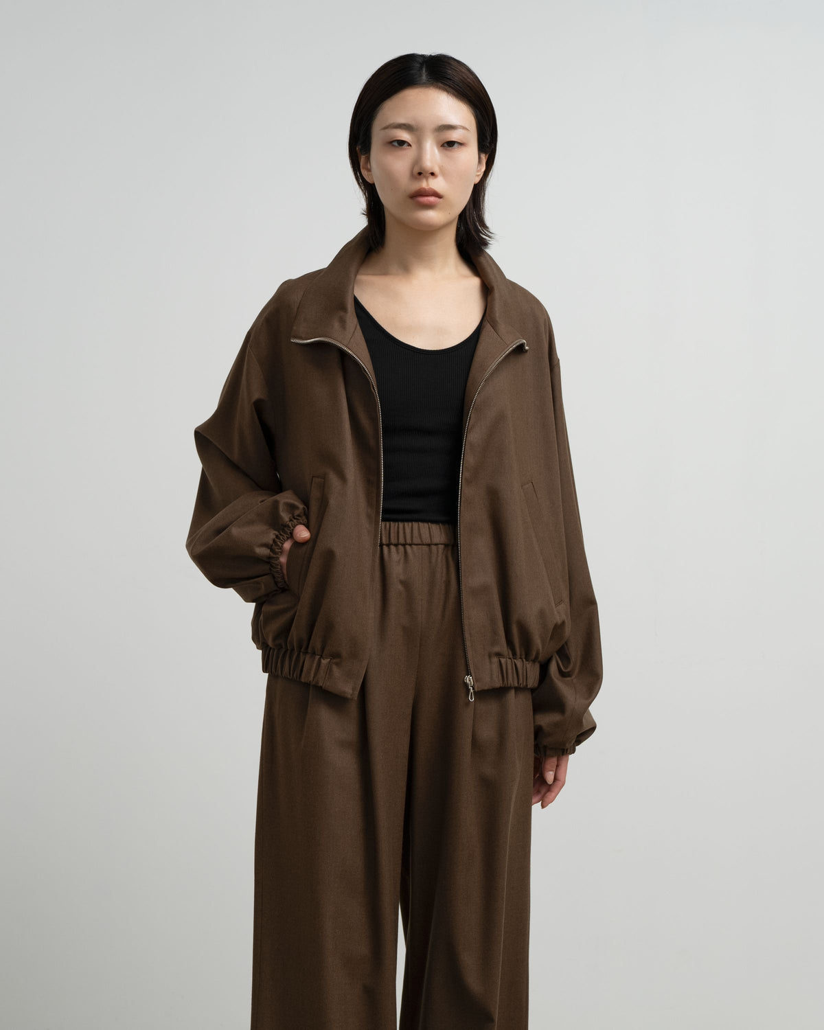 【9/26(土)発売】Fine Wool Saxony Balloon Jacket