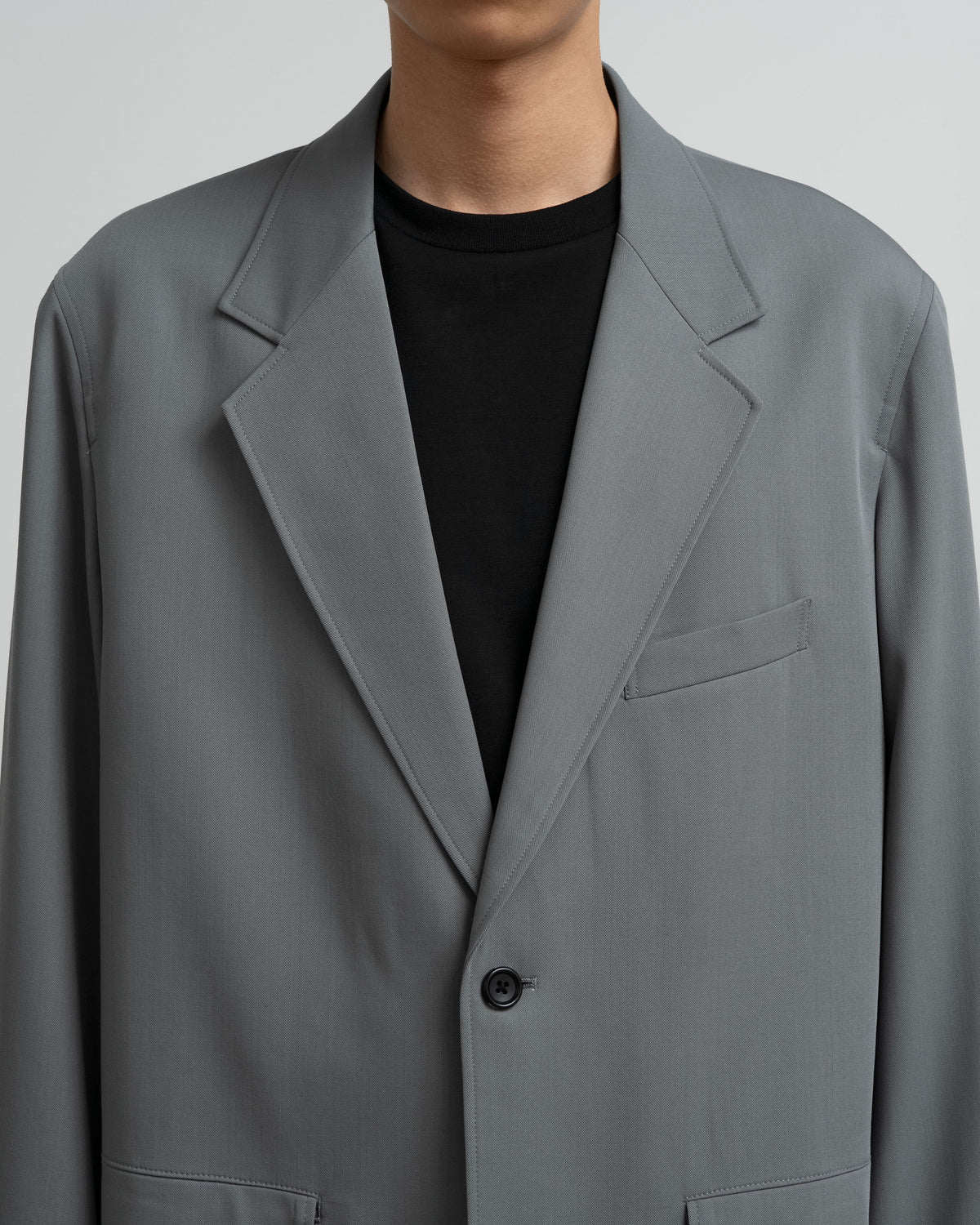 Techno Wool Twill Compact Shoulder Jacket