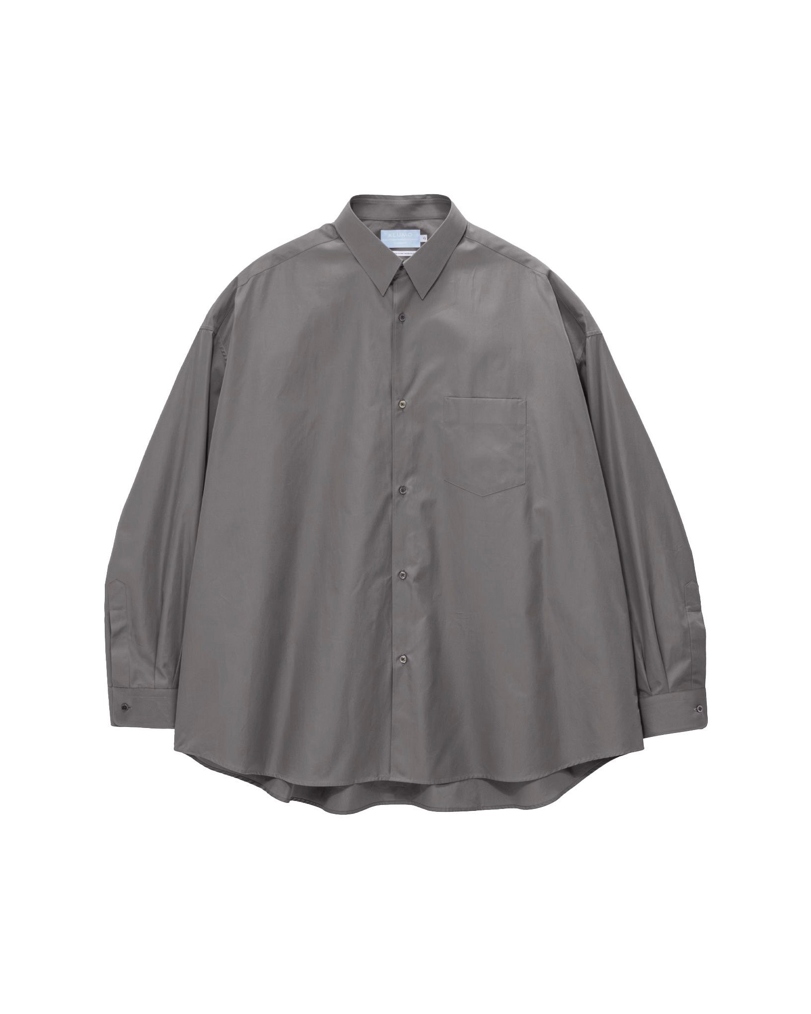 【8/22(土)発売】ALUMO for GP L/S Oversized Regular Collar Shirt