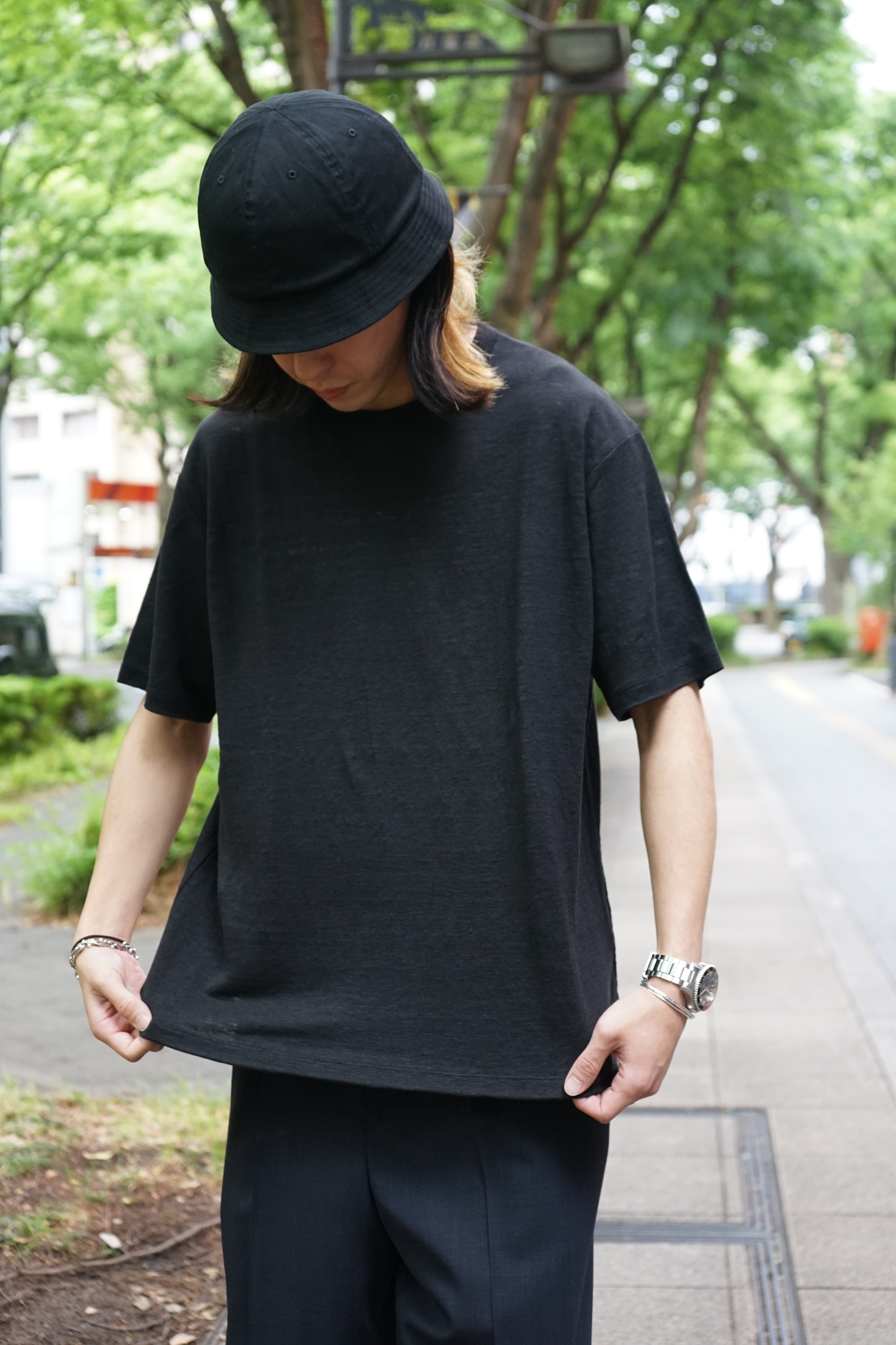 Hemp Knit New Relaxed Fit Tee