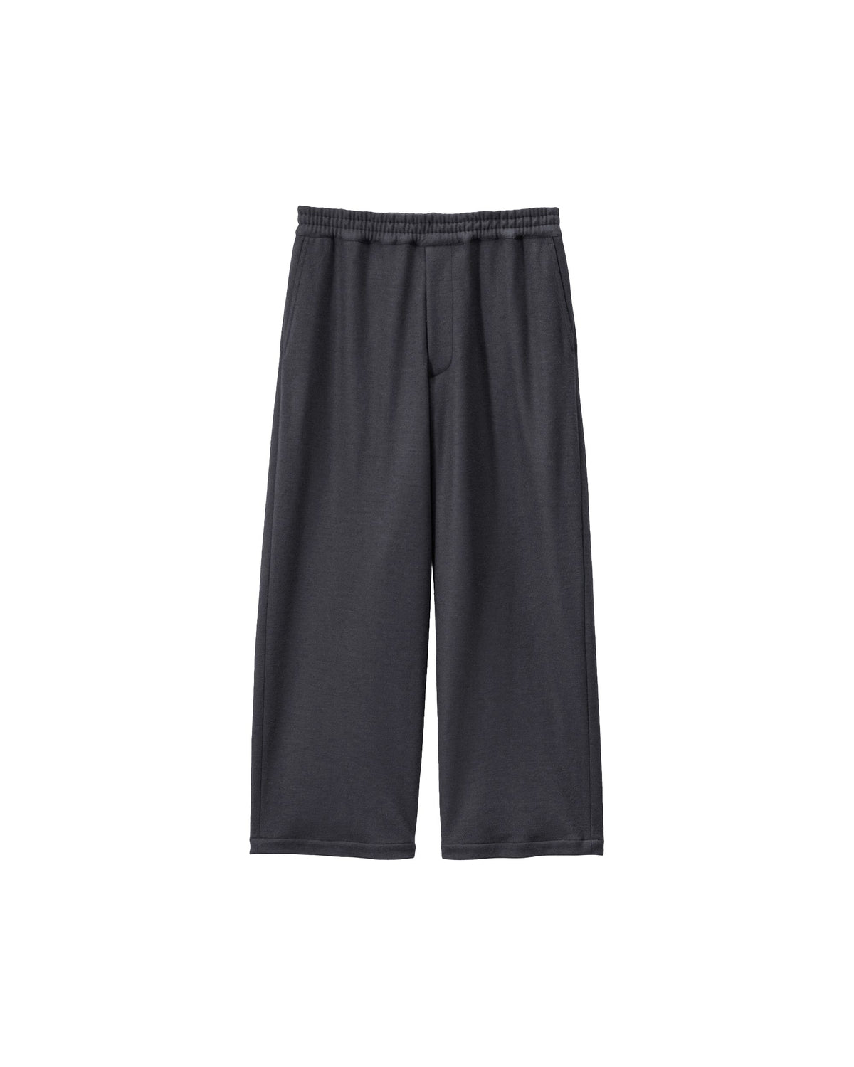 Wool Smooth Flannel Easy Wide Pants