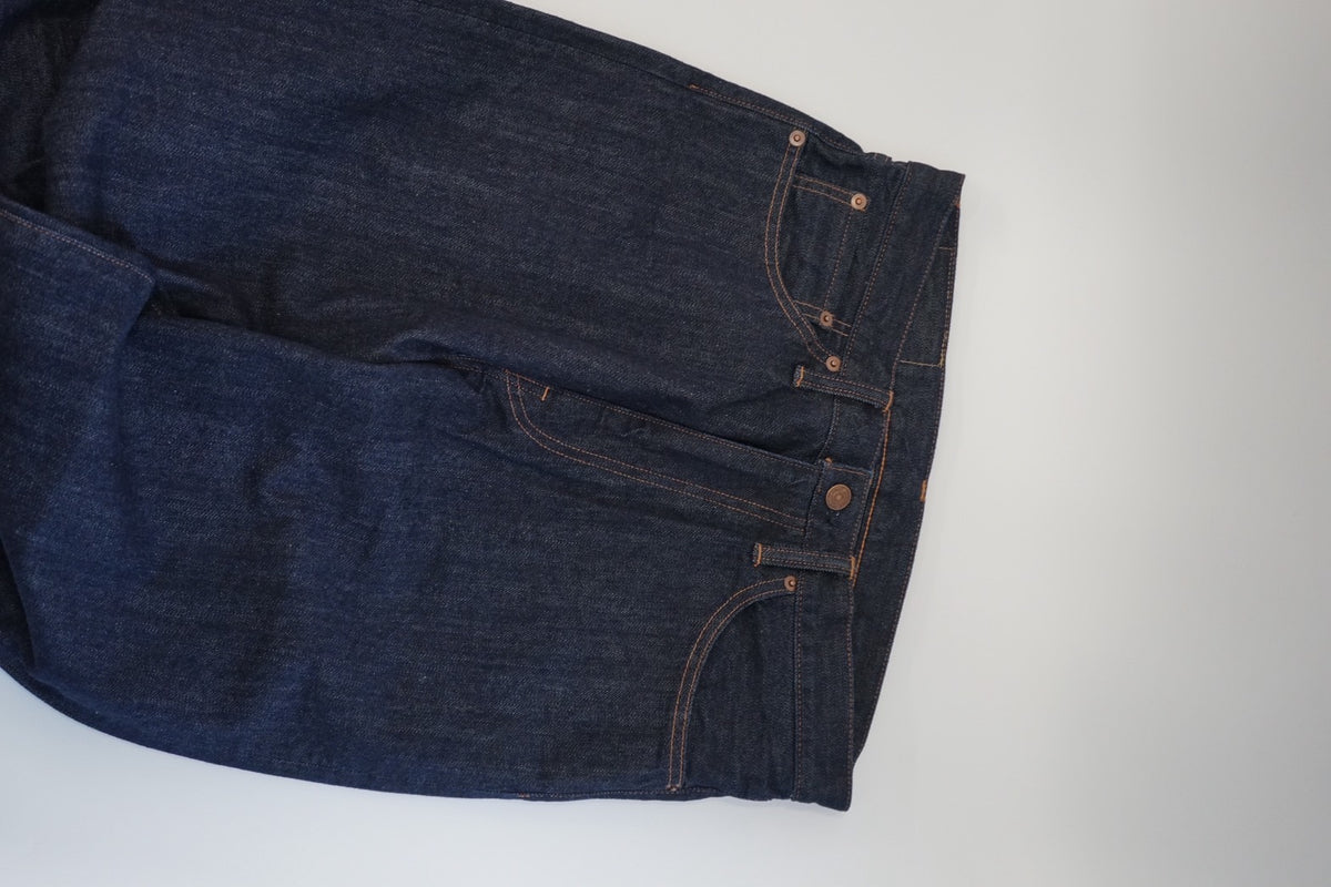 ORGANIC COTTON 13.5oz SELVEDGE DENIM U.S. ARMY TROUSERS