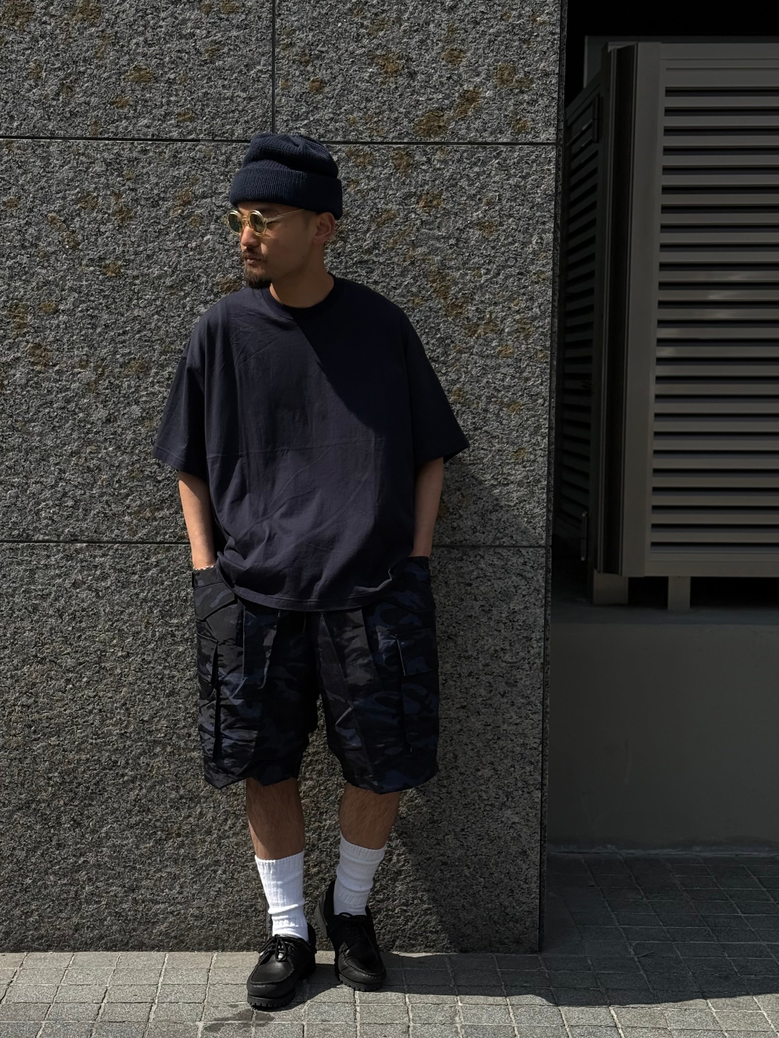 【26SS】CAMO BAGGY CARGO SHORTS