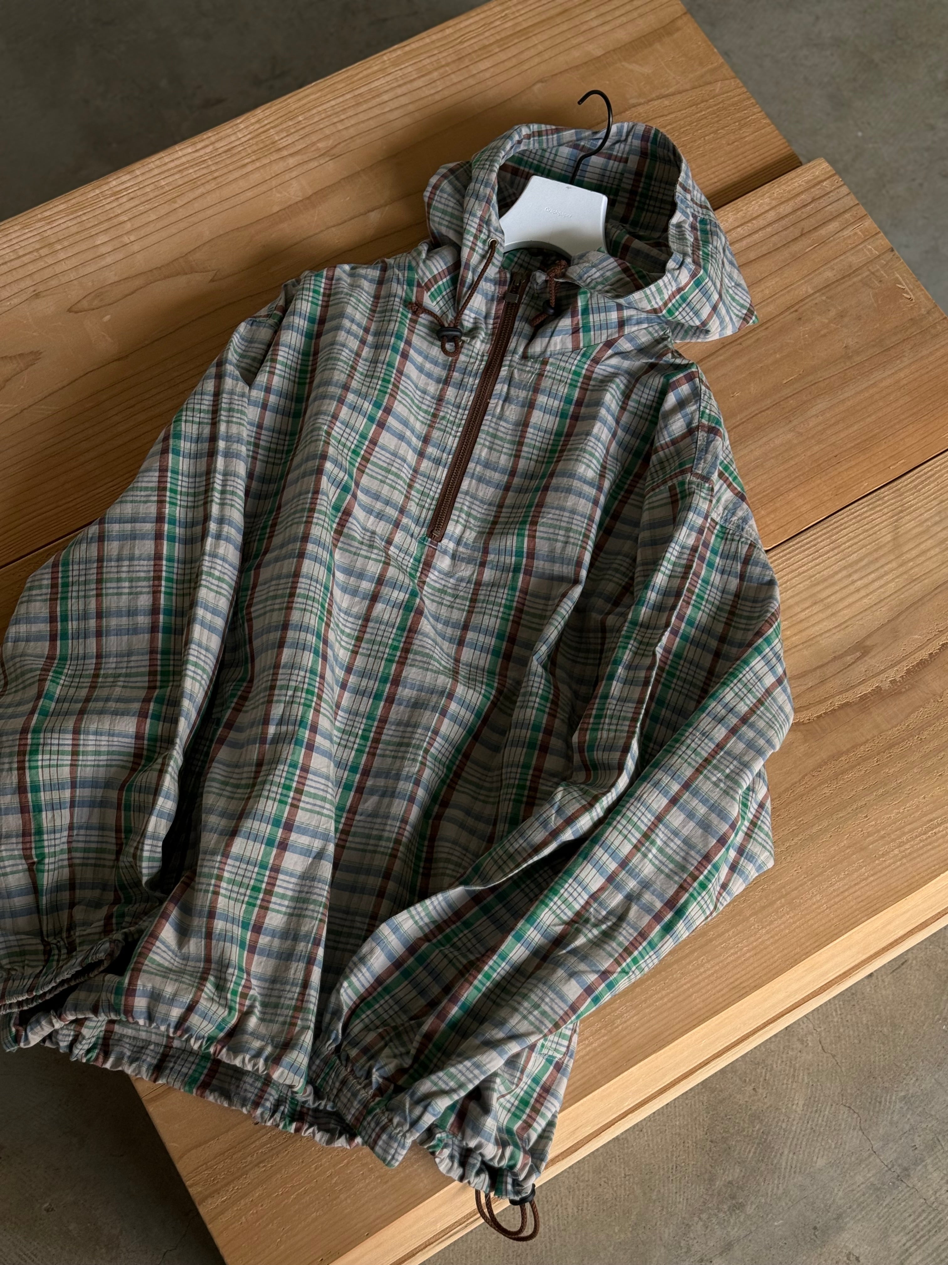MADRAS CHECK ANORAK