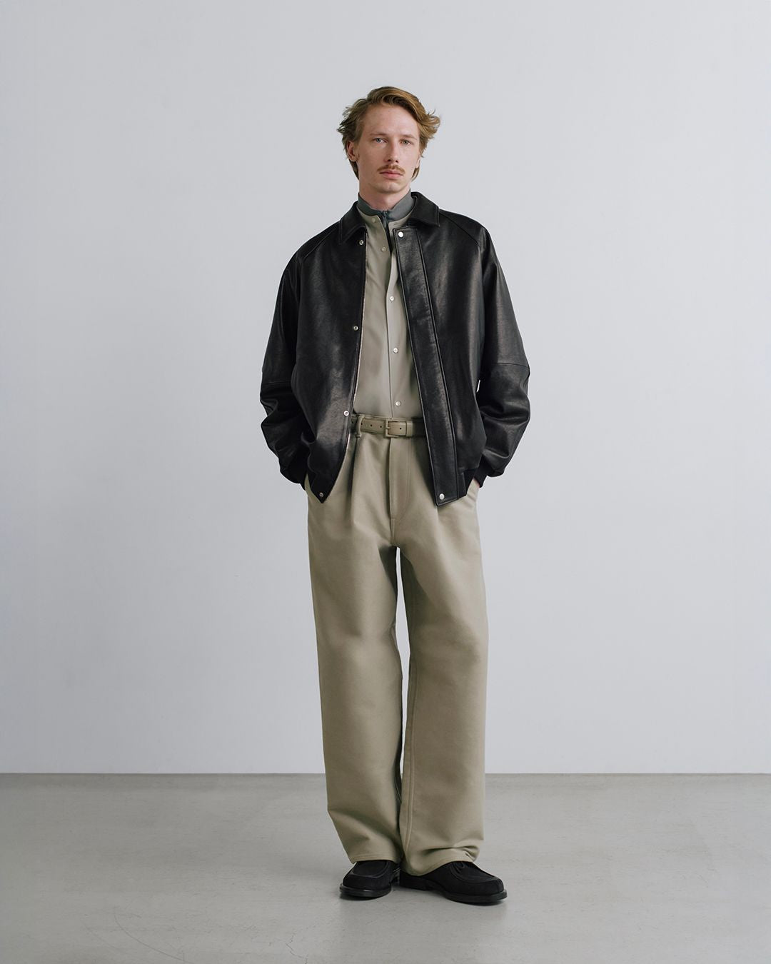 【8/29(土)発売】Cow Leather Raglan Blouson