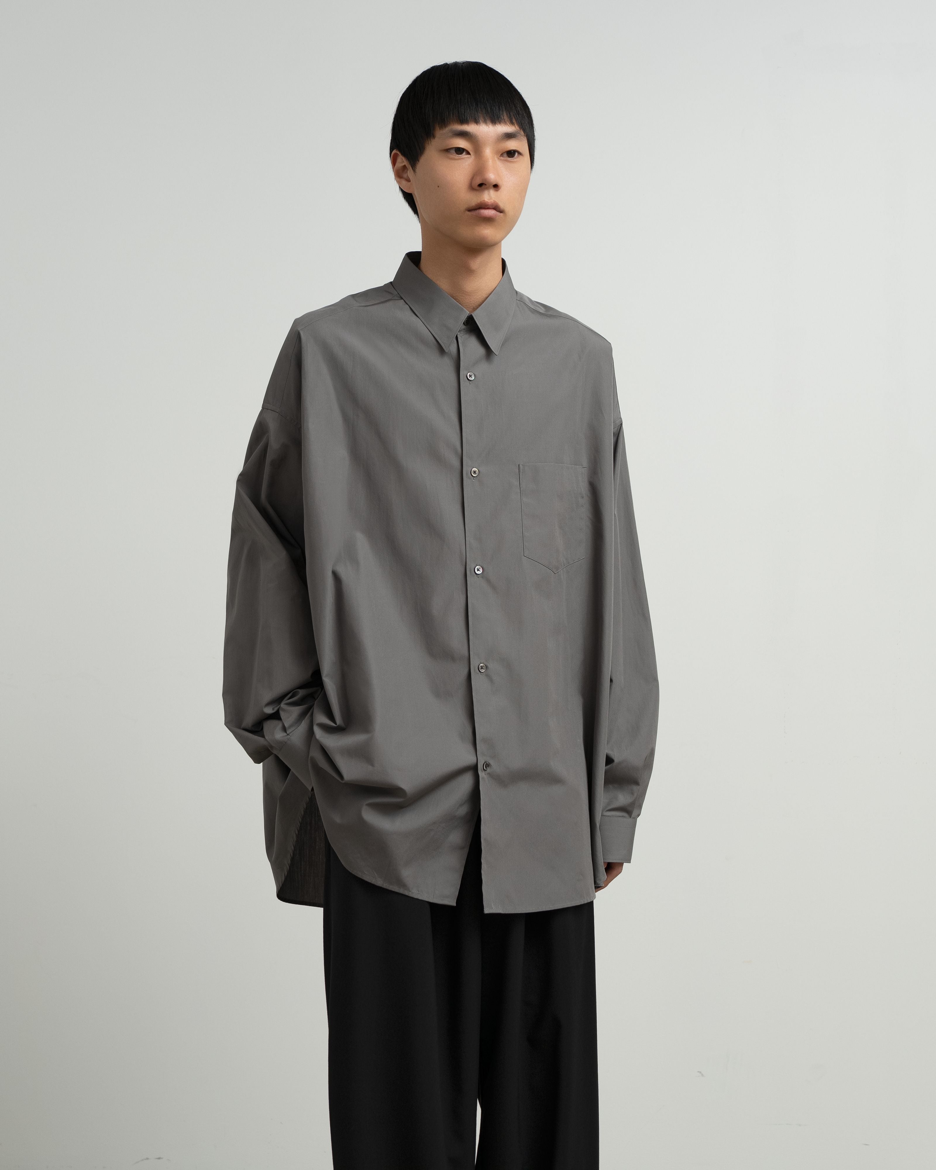 【8/22(土)発売】ALUMO for GP L/S Oversized Regular Collar Shirt