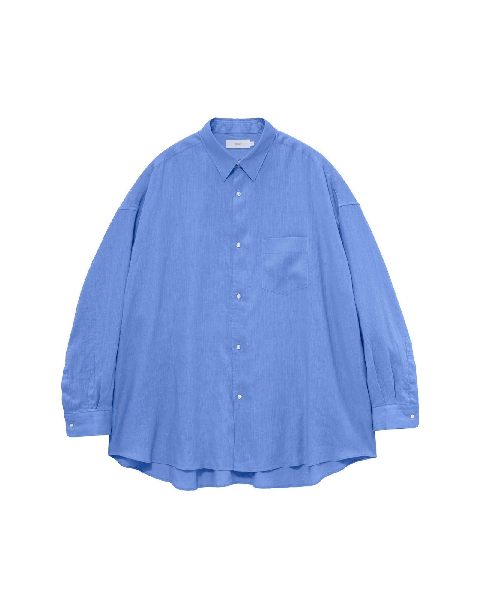 【6/20(土)発売】Linen L/S Oversized Regular Collar Shirt