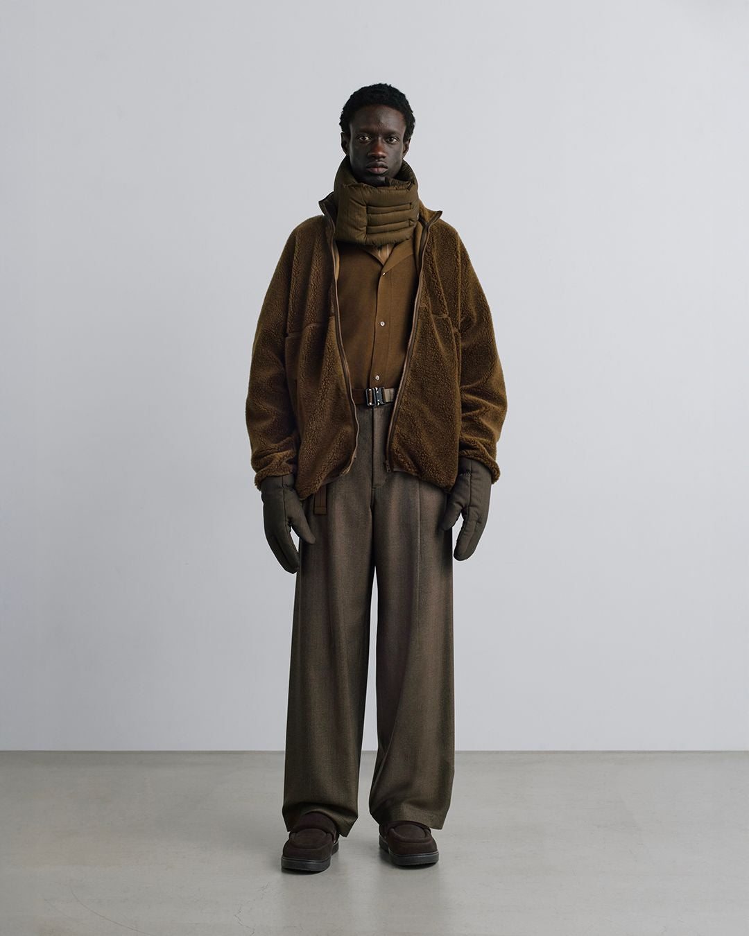High Gauge Oversized L/S Knit Shirts