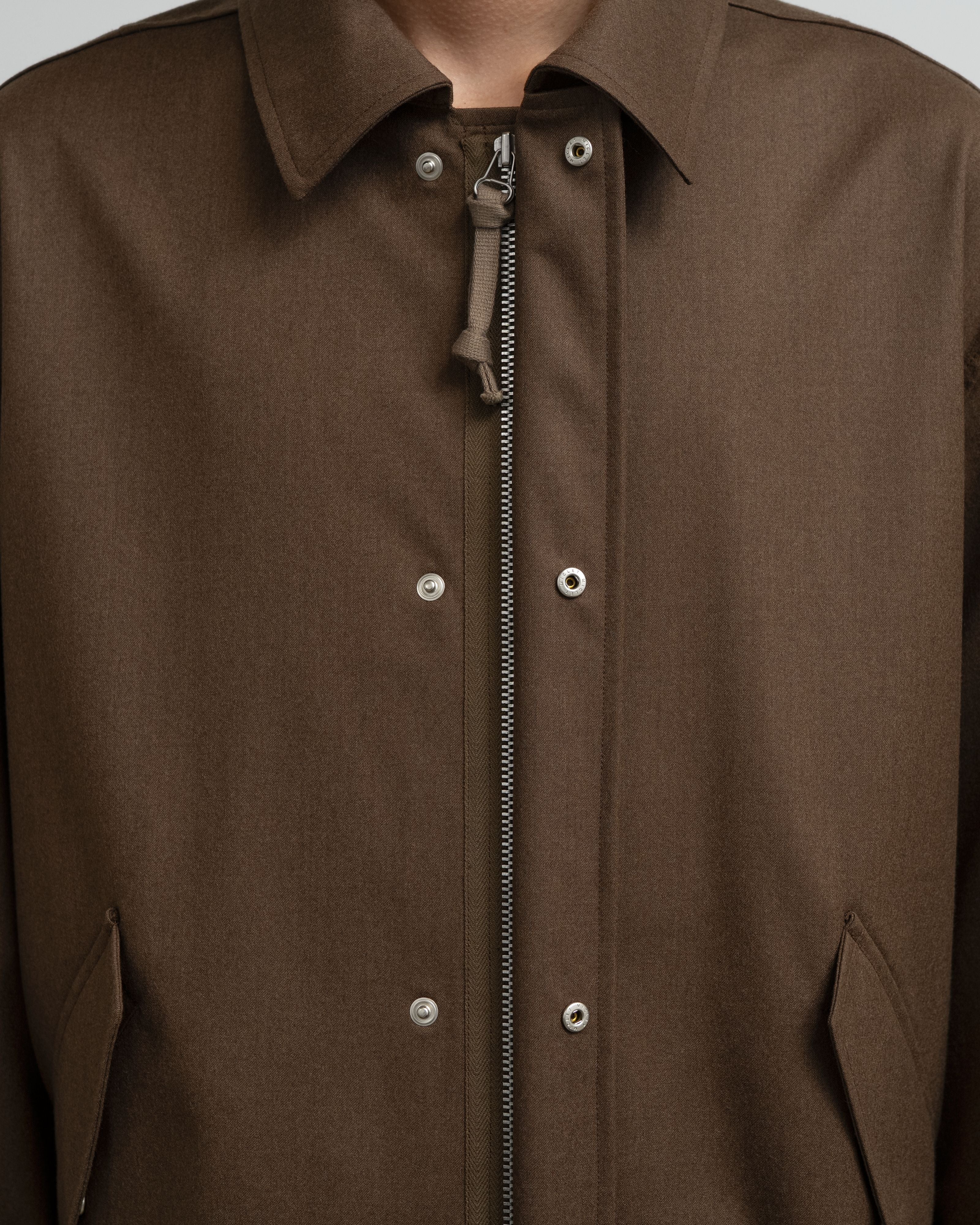 Graphpaper MEN【9/26(土)発売】Fine Wool Saxony Field Parka