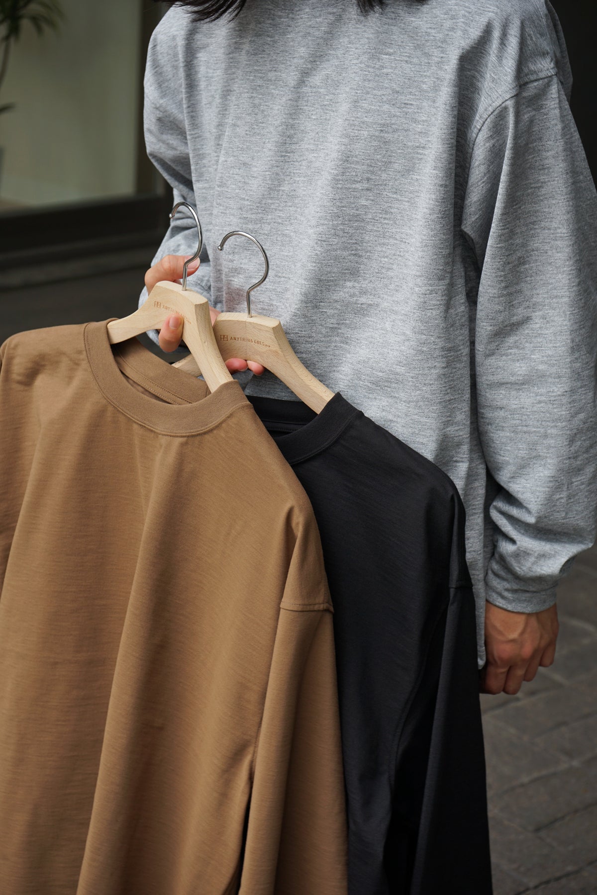 TECH DRAWSTRING TEE L/S