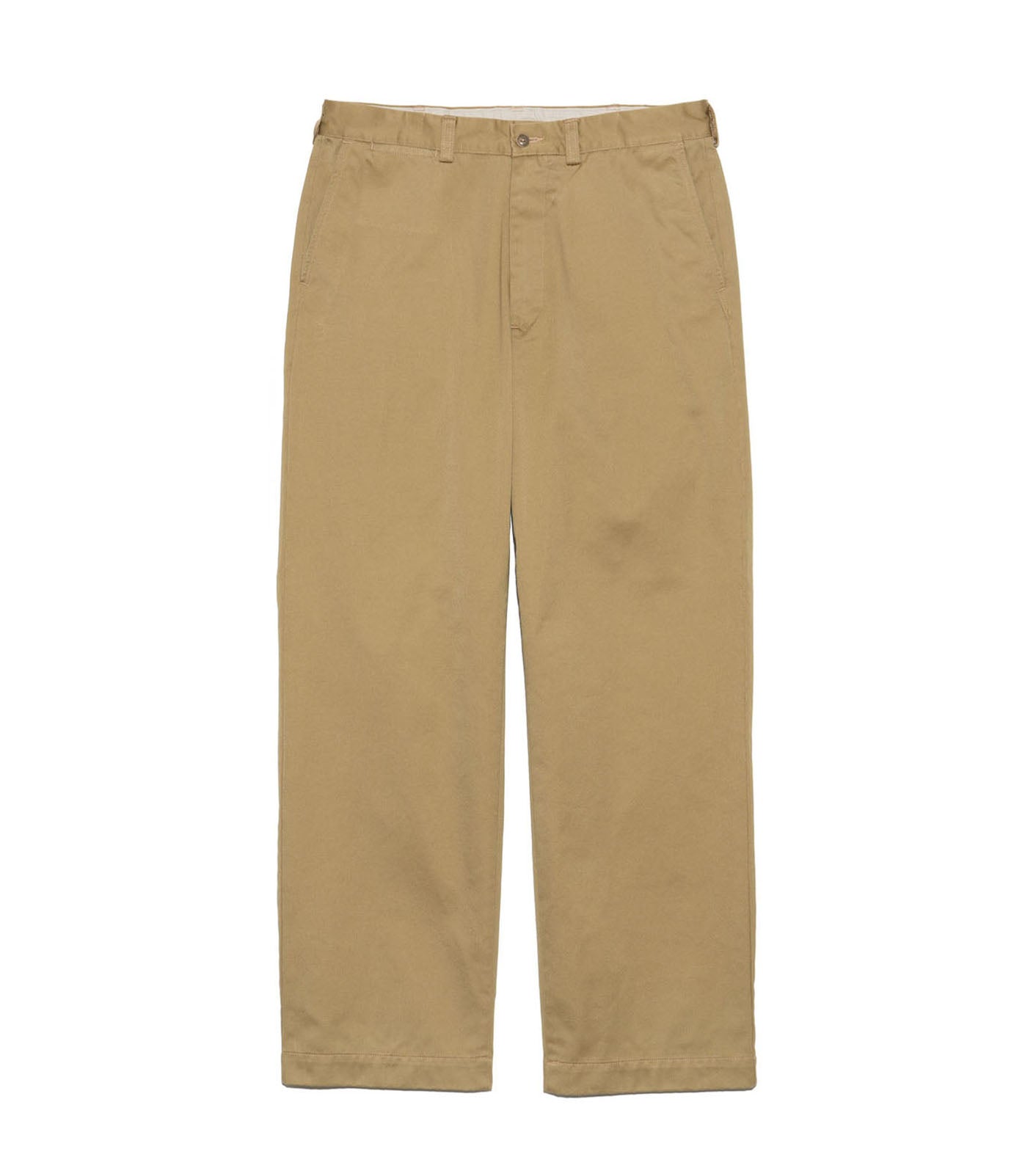 Wide Straight Chino Pants