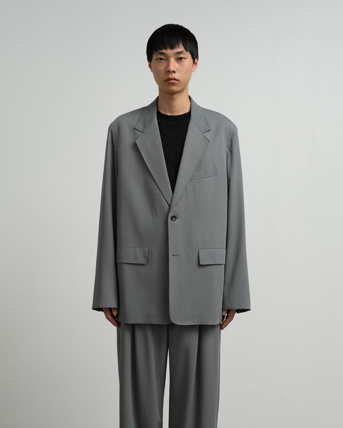 Techno Wool Twill Compact Shoulder Jacket