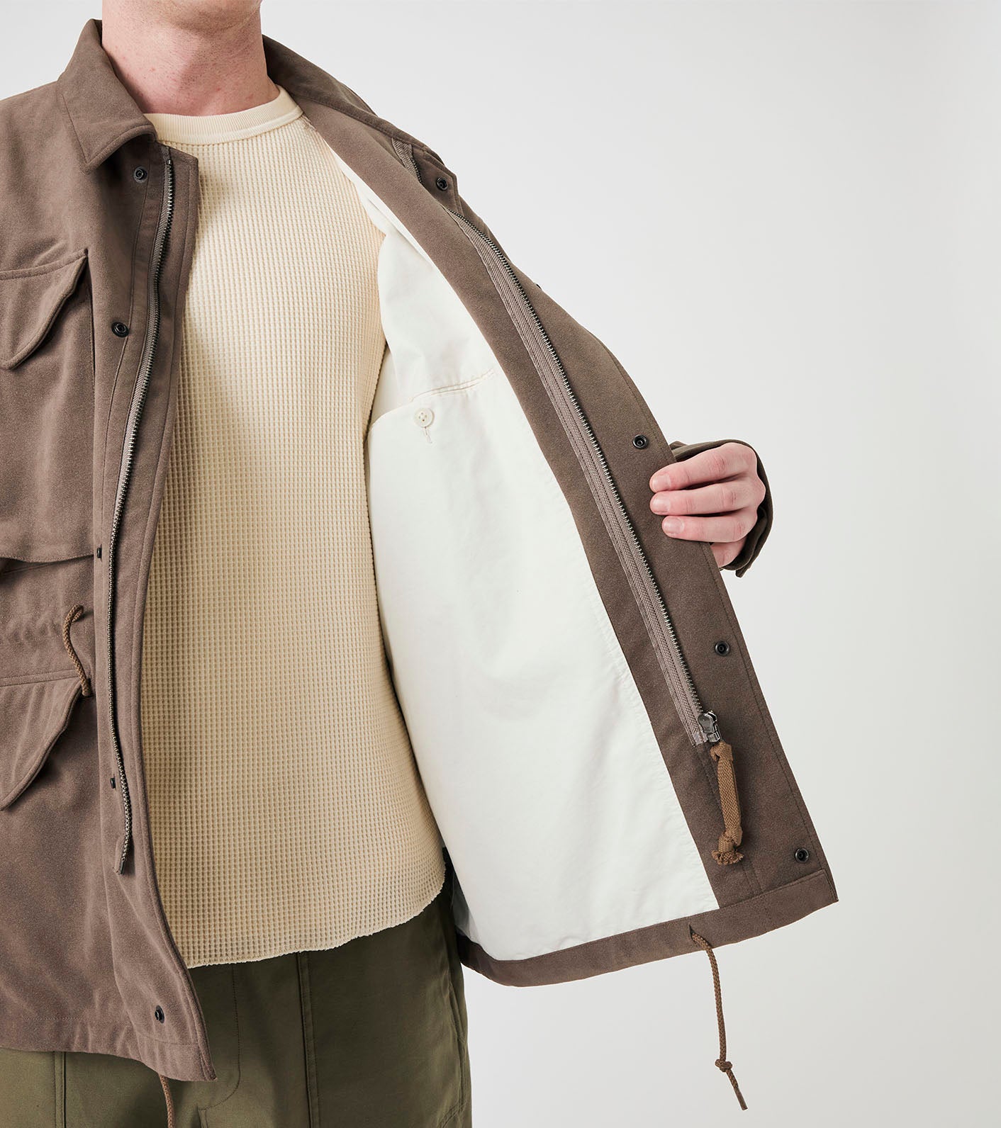 【9/5(土)発売】Synthetic Leather Field Jacket