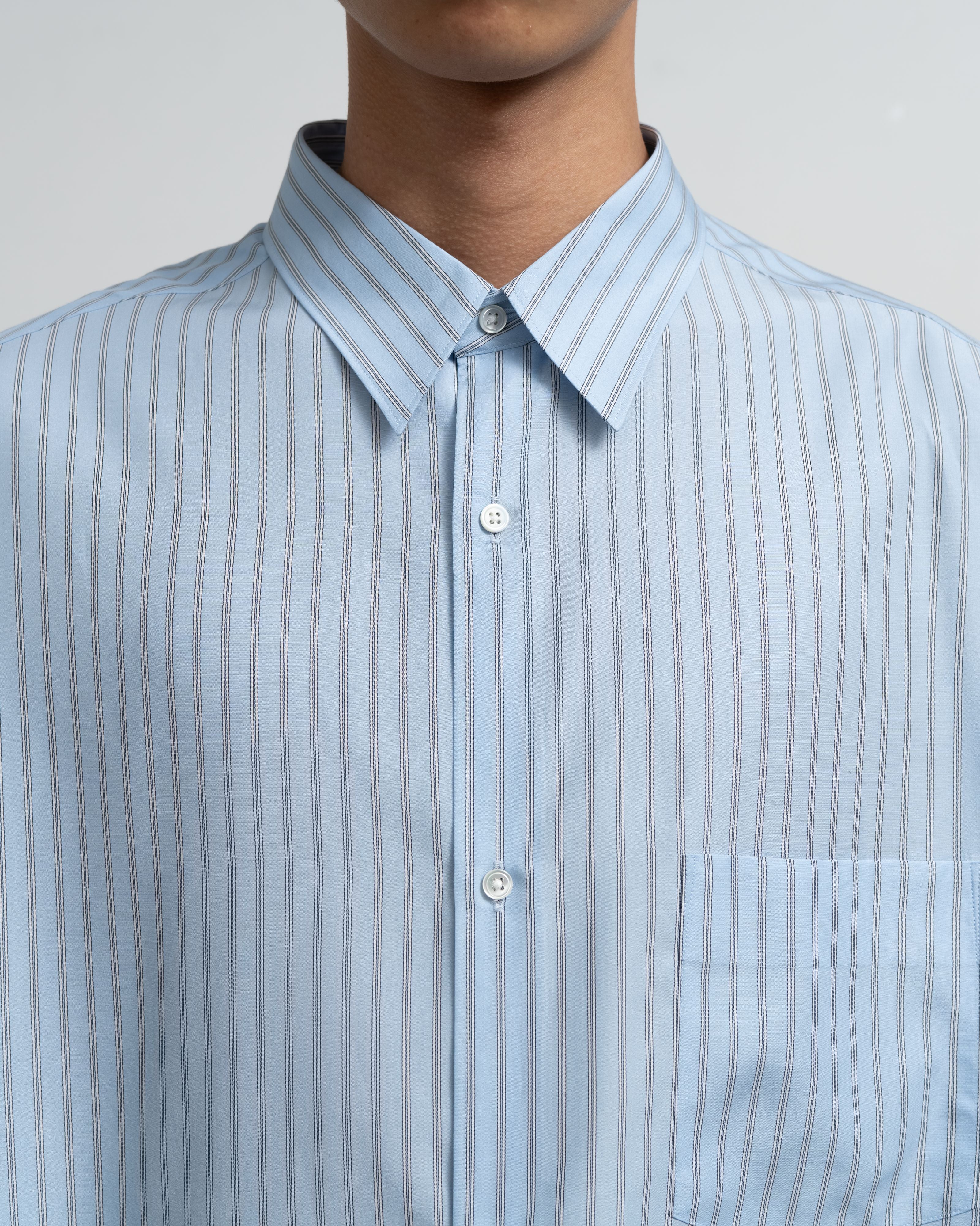【6/6(土)発売】SIDOGRAS L/S Oversized Regular Collar Shirt