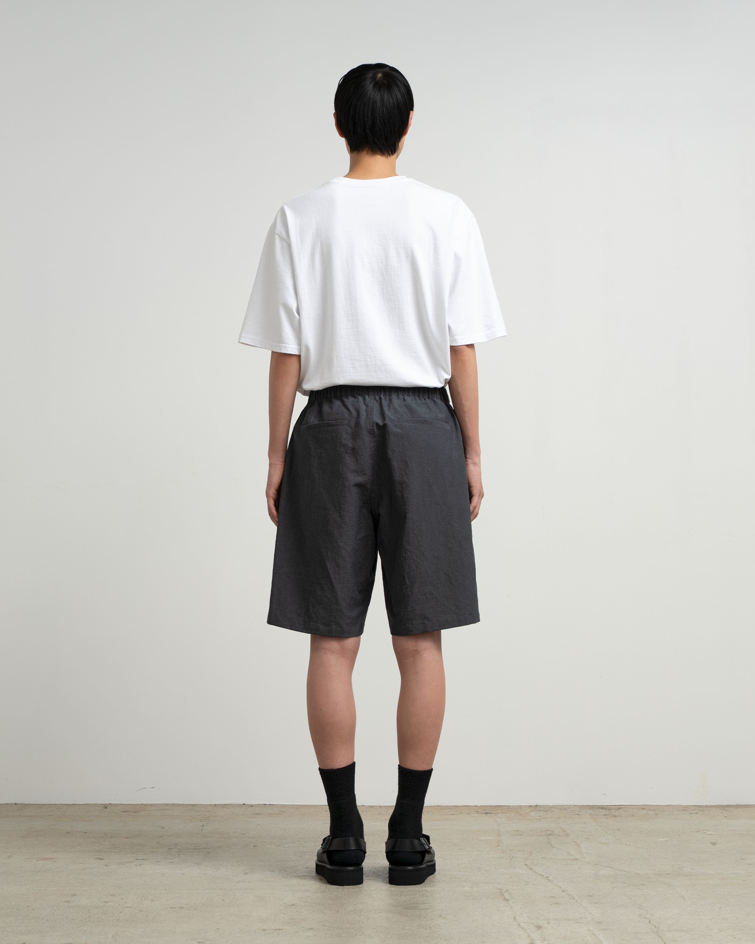 【5/23(土)発売】Cotton Linen Seersucker Track Shorts