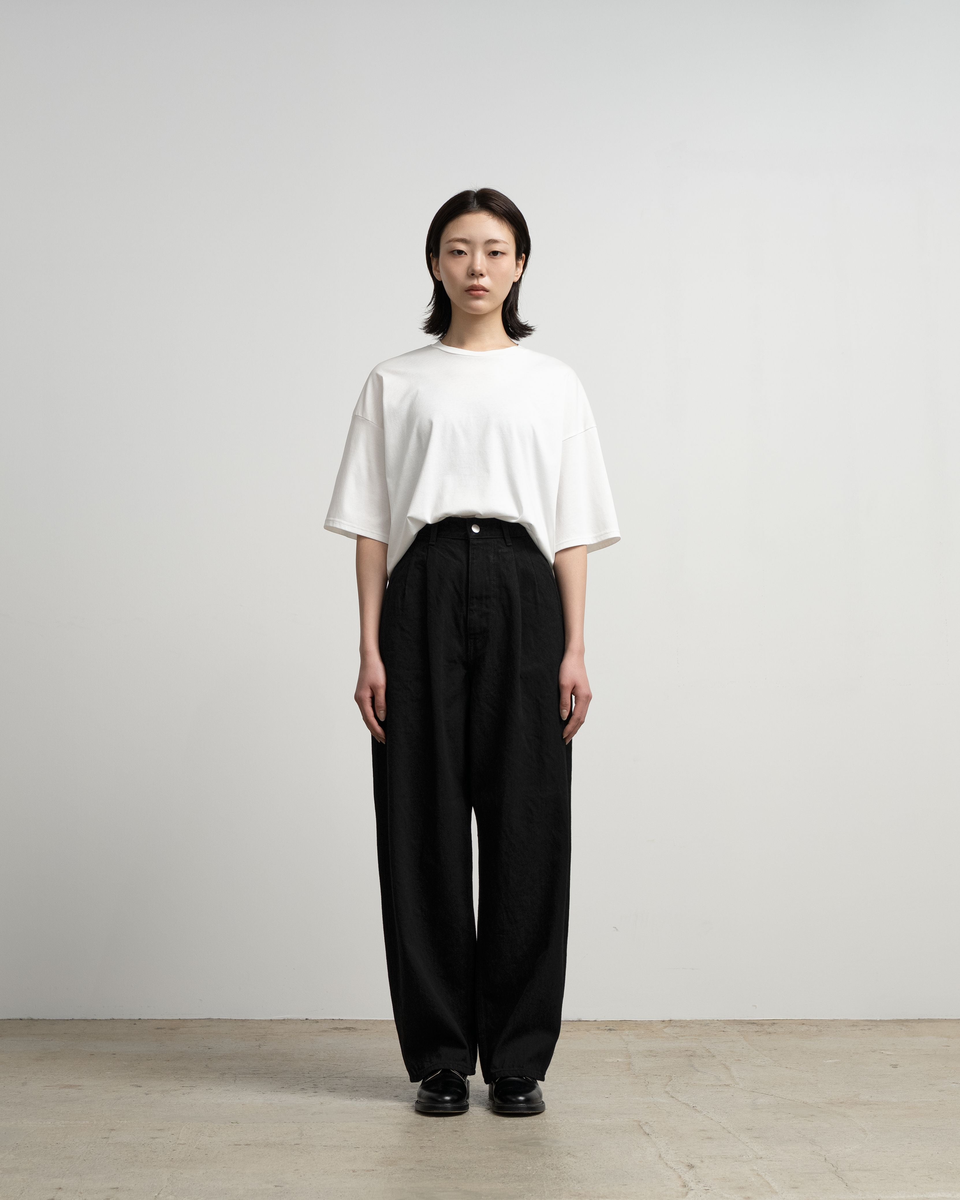 Selvage Denim Two Tuck Pants