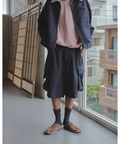 "KINCHAKU" WOOL TRUNKS