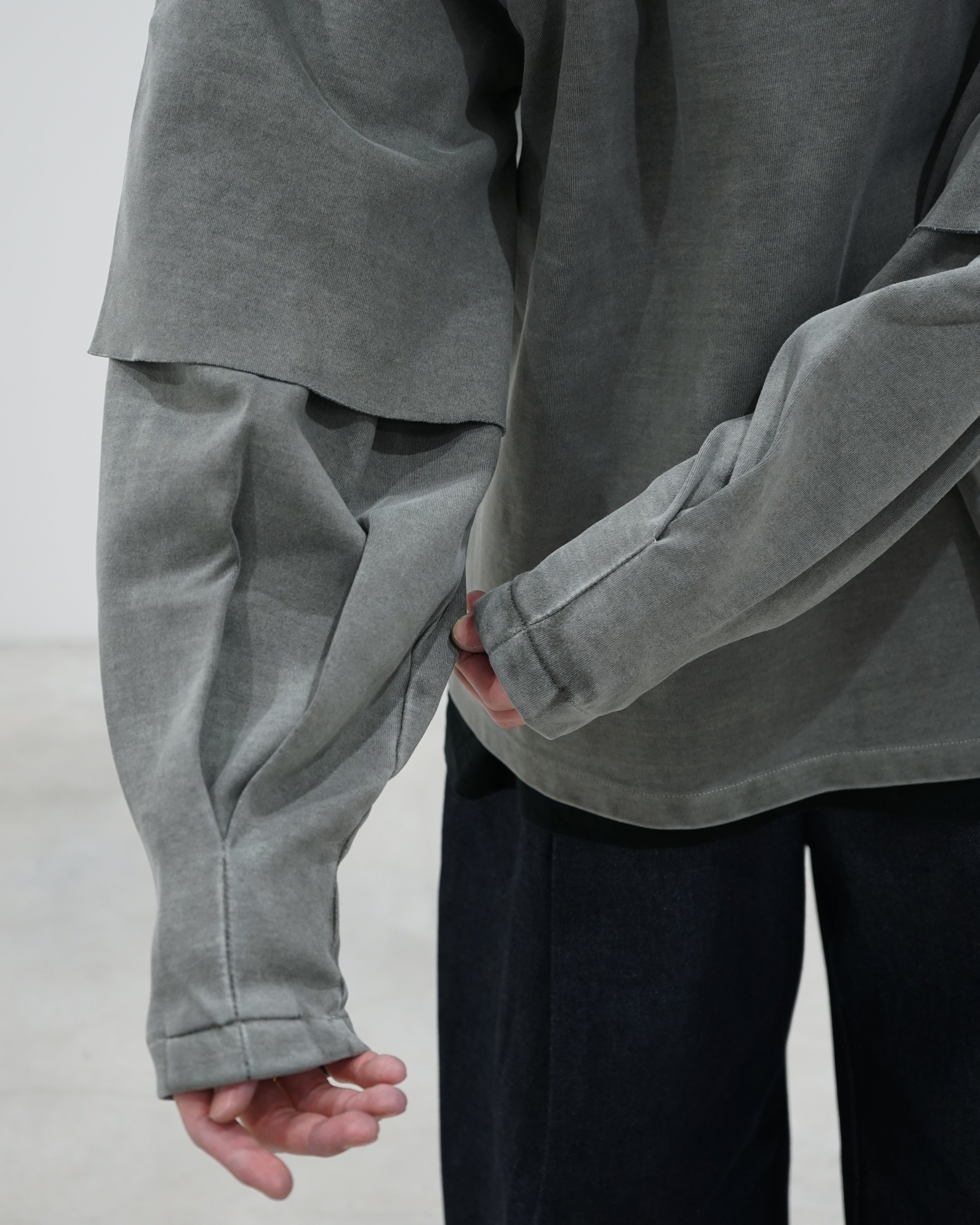 RAGLAN LAYERED LONGSLEEVE TEE