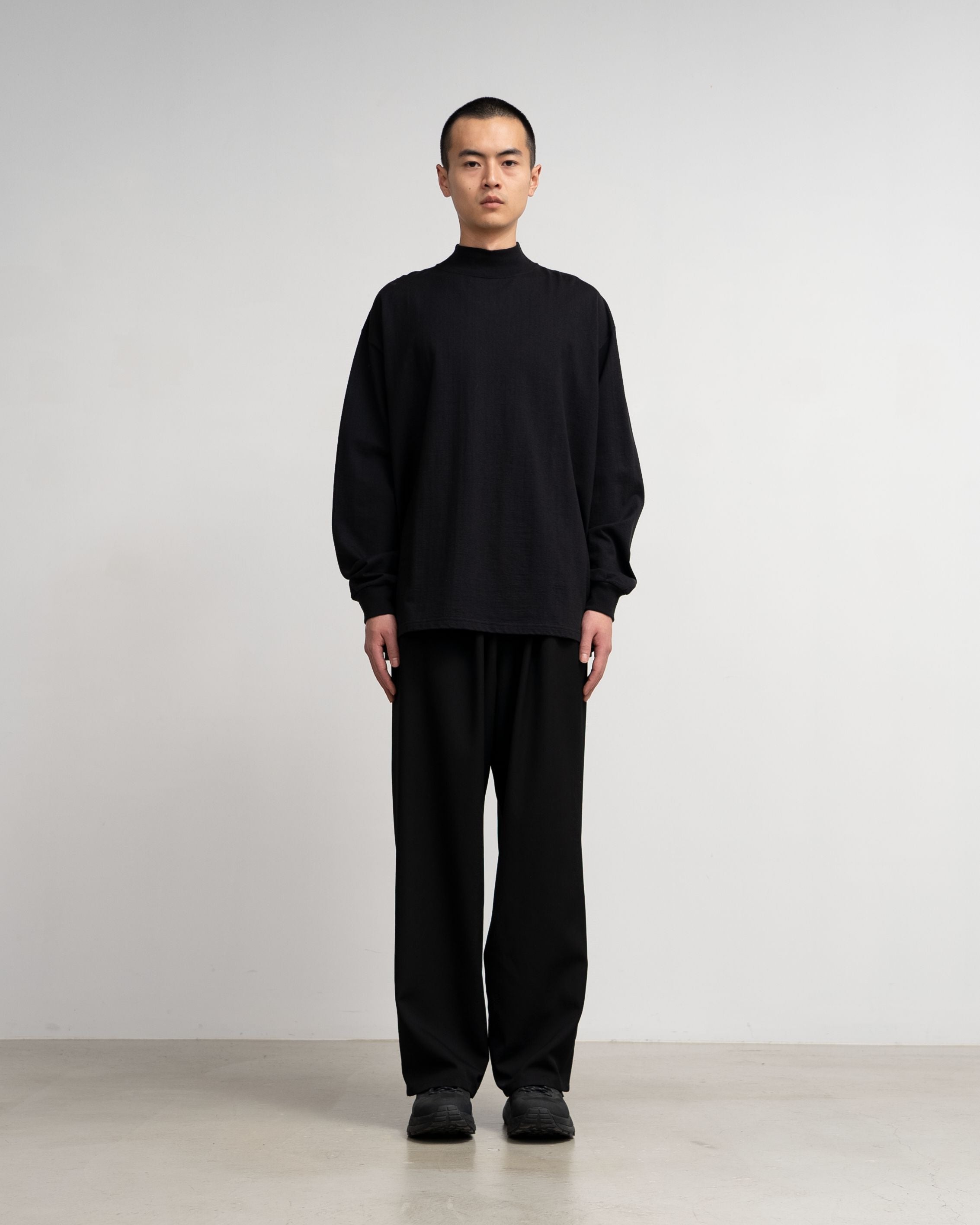 【7/11(土)発売】L/S Mock Neck Tee