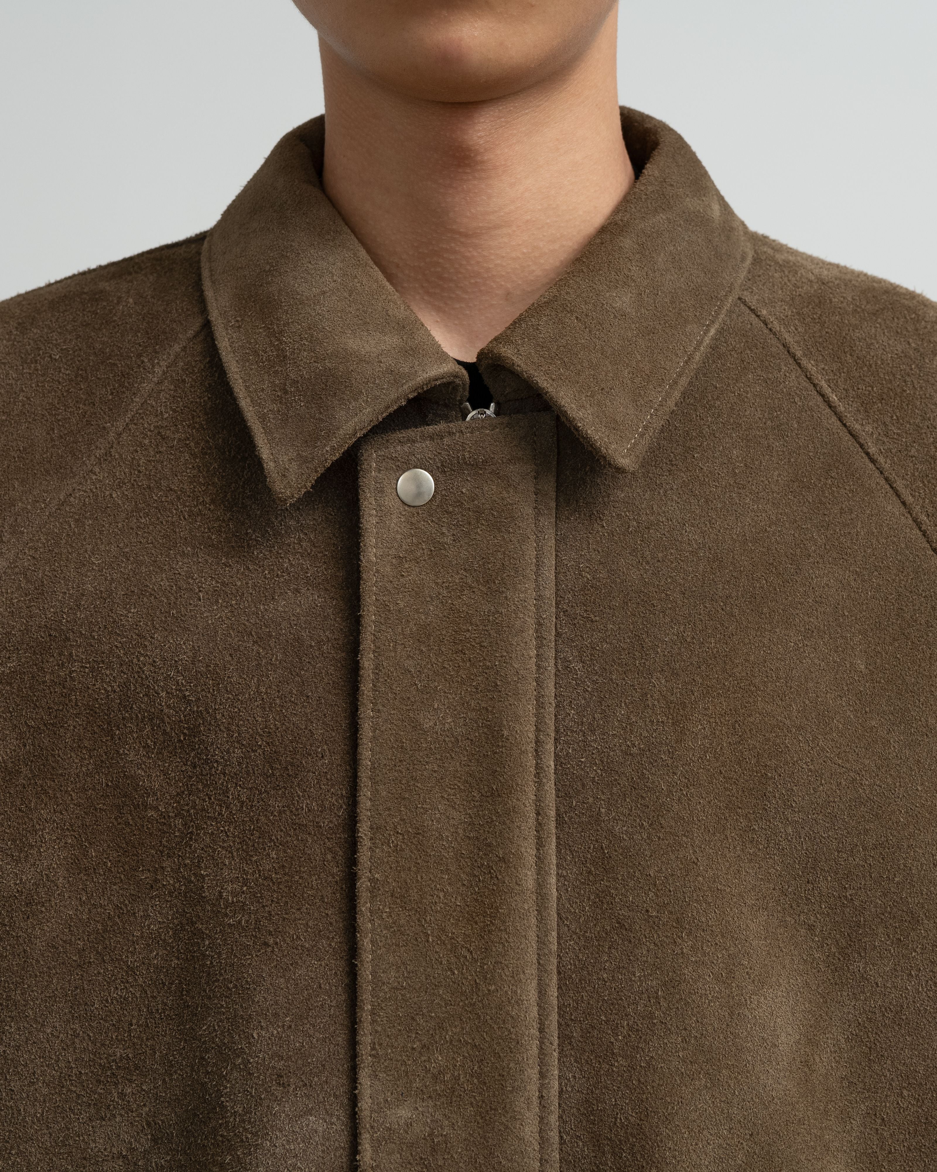 【8/29(土)発売】Hairy Suede Raglan Blouson