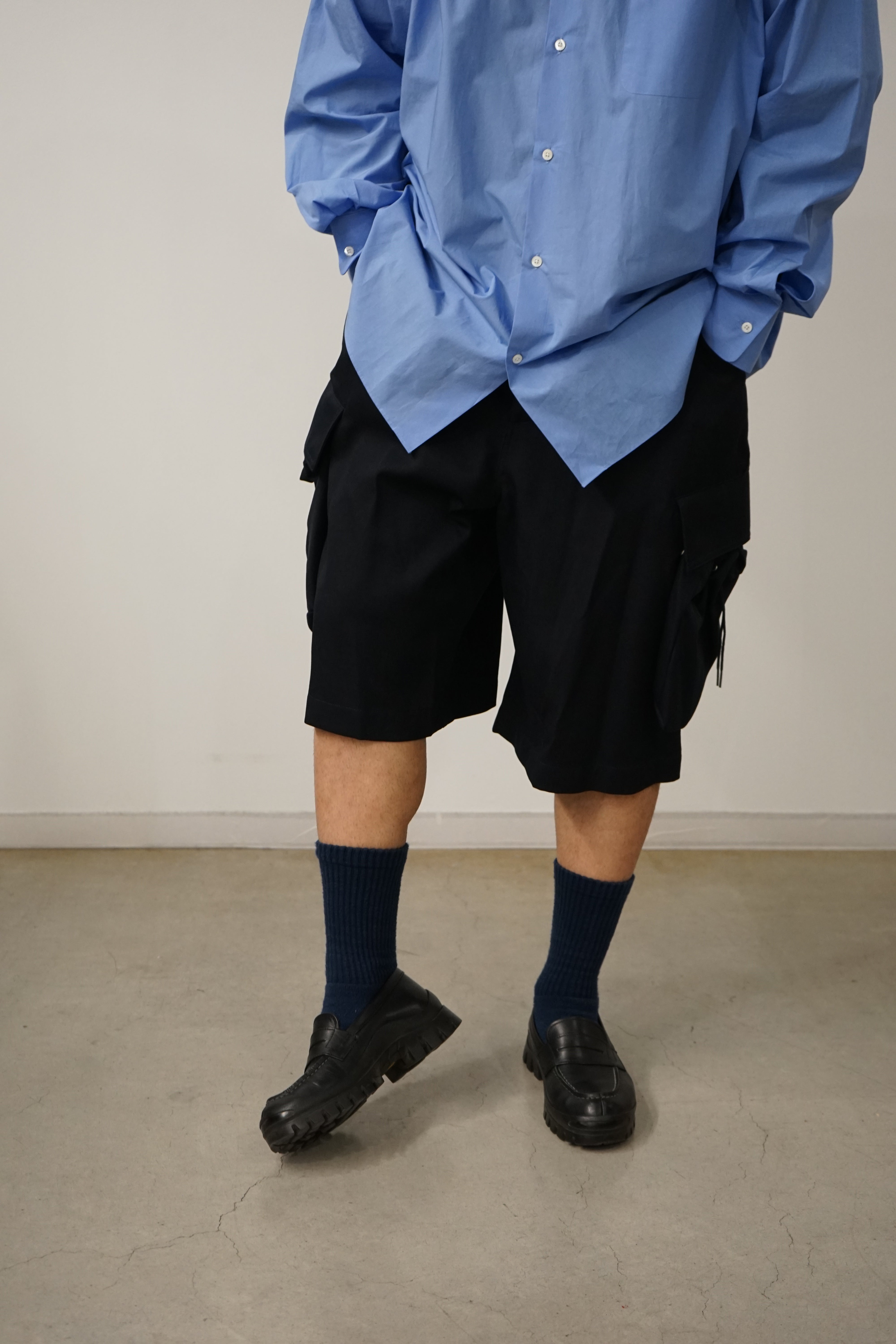 "KINCHAKU" WOOL TRUNKS
