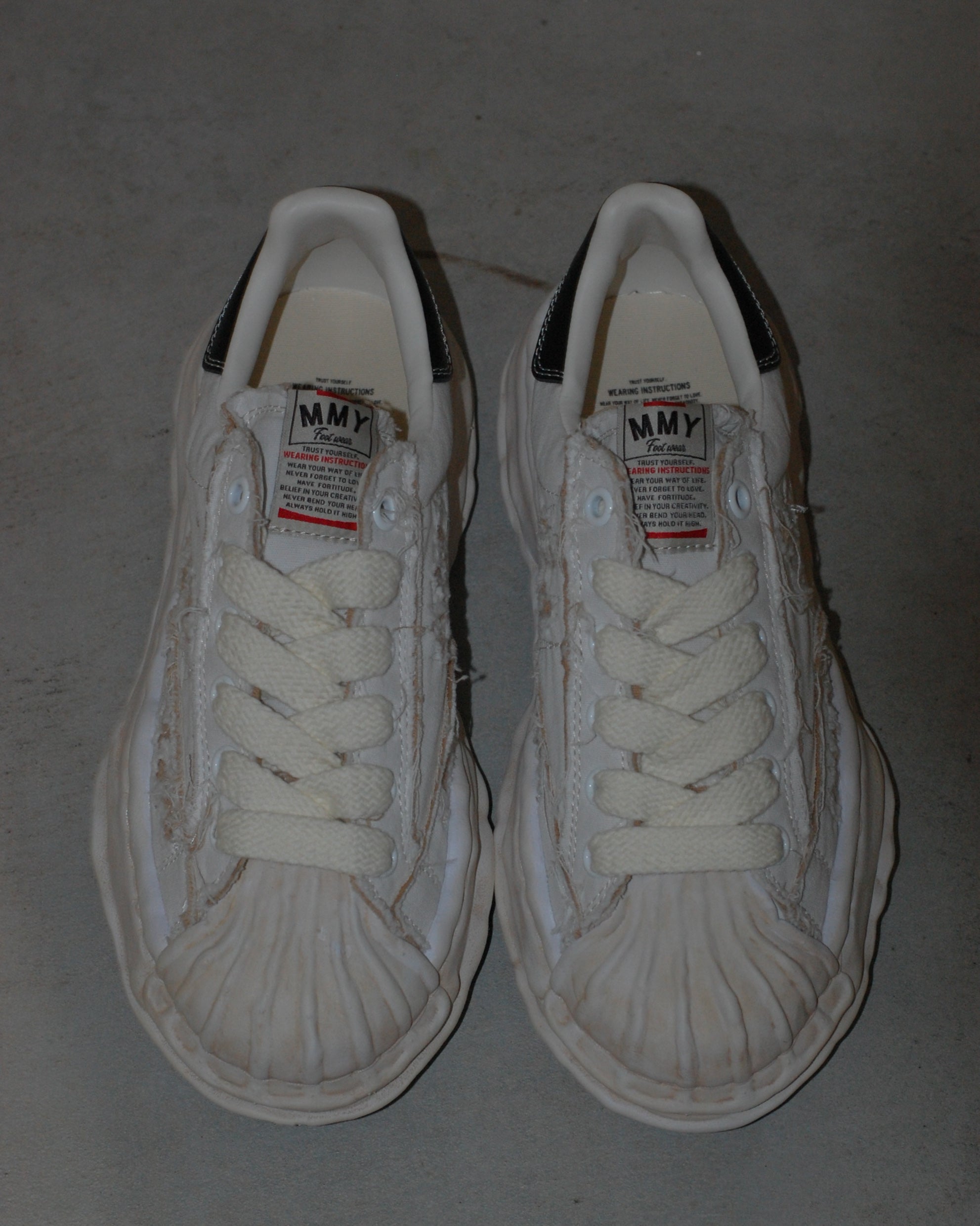 【26SS】BLAKEY / OG Sole Ripped Overdye Canvas Low-top Sneaker