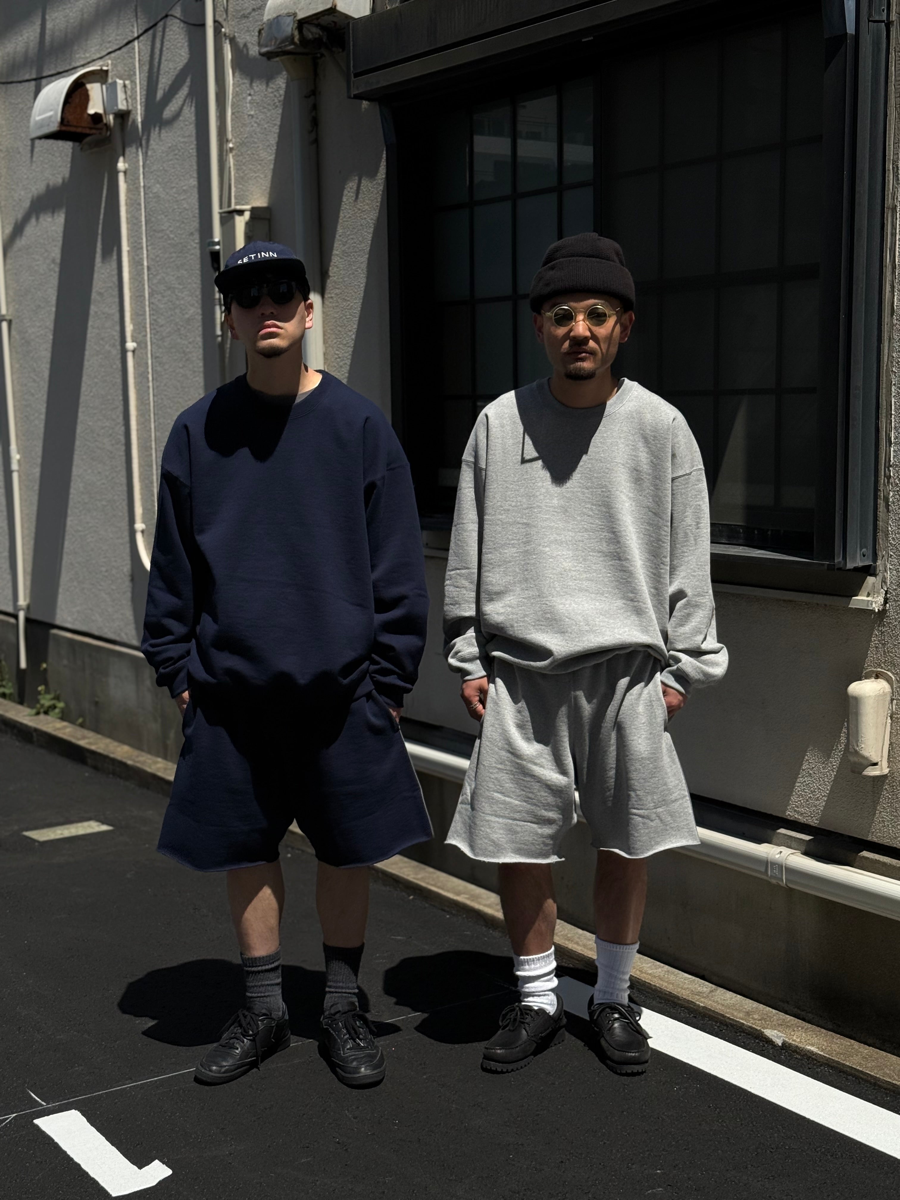 REFLECTOR CREW SWEAT SHIRT