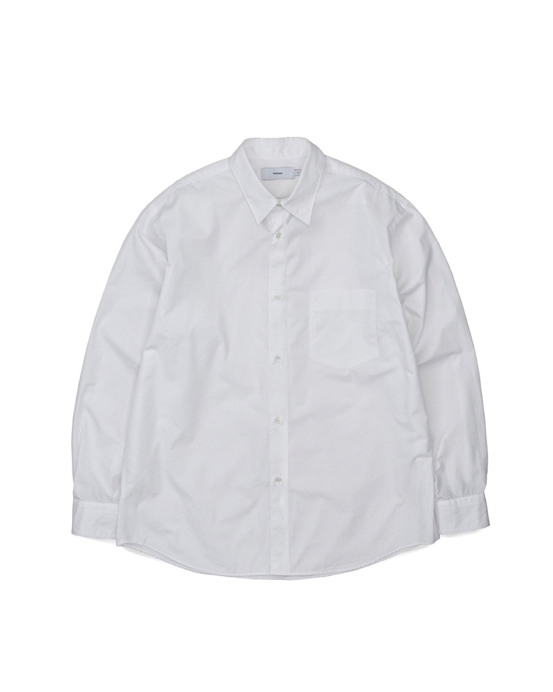 High Count Regular Collar Round Cut Shirt