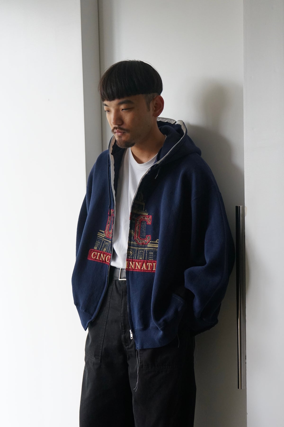 College Zip Hoodie ③