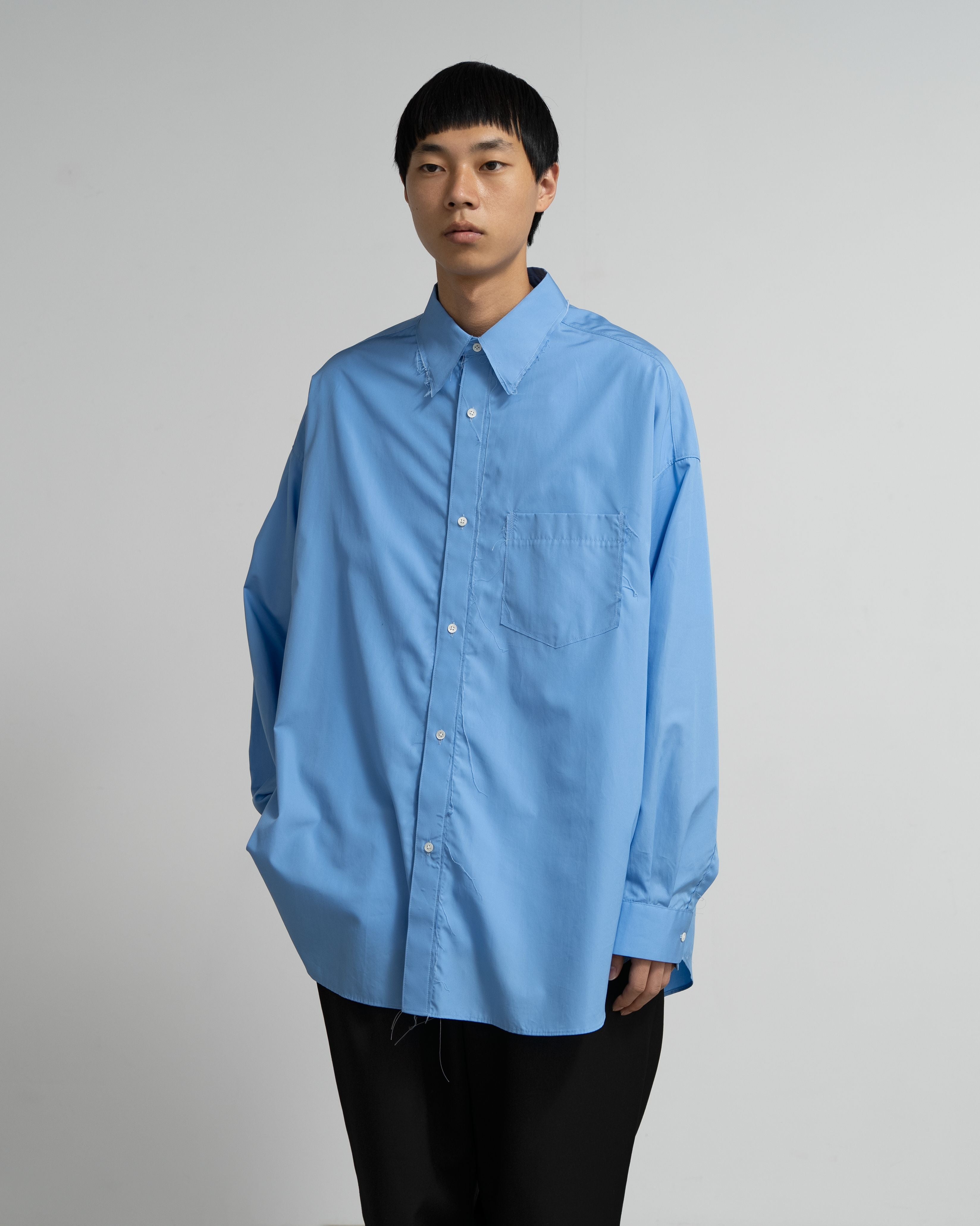 CF.GP Oversized Regular Collar Shirt