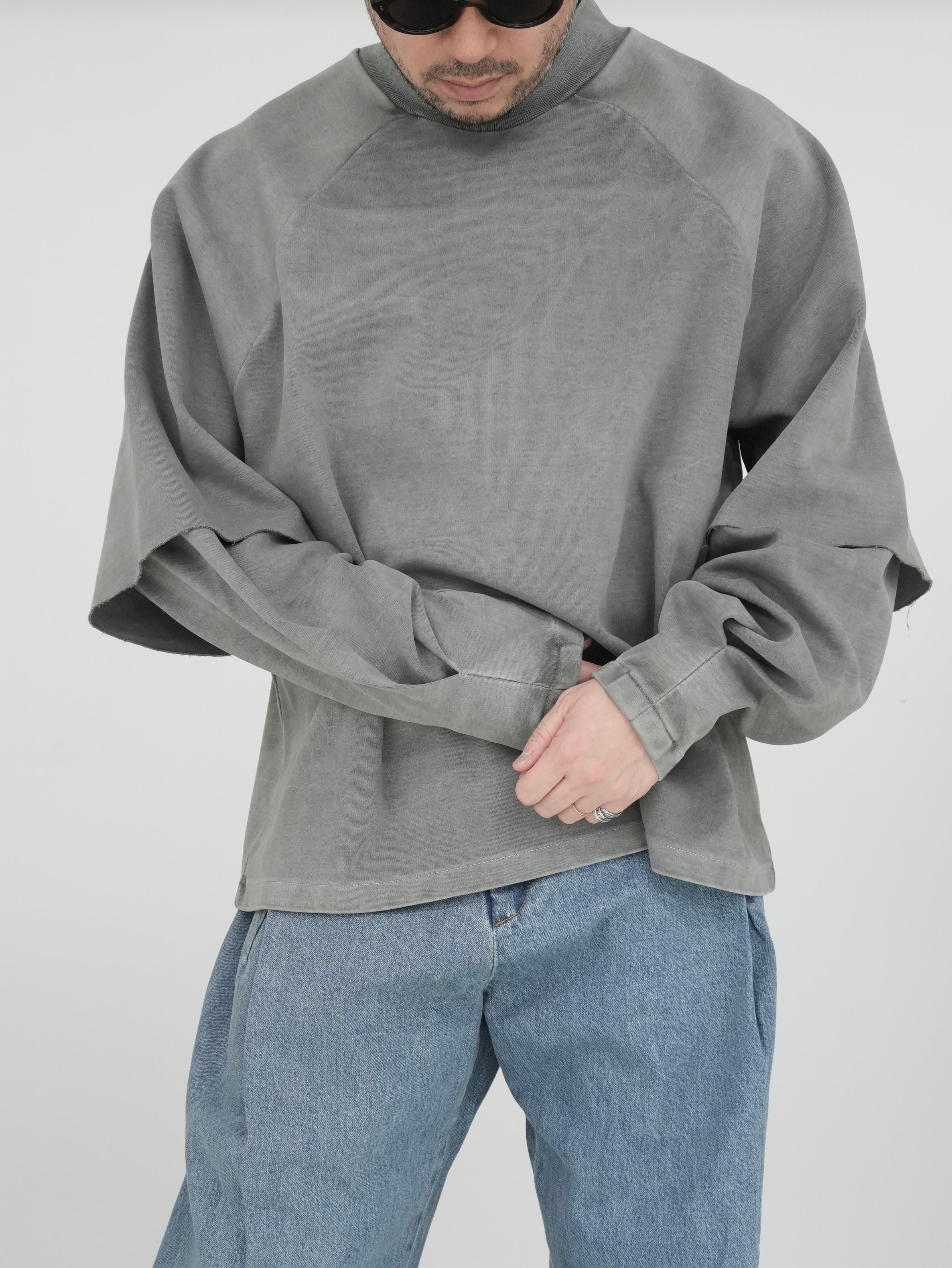 RAGLAN LAYERED LONGSLEEVE TEE