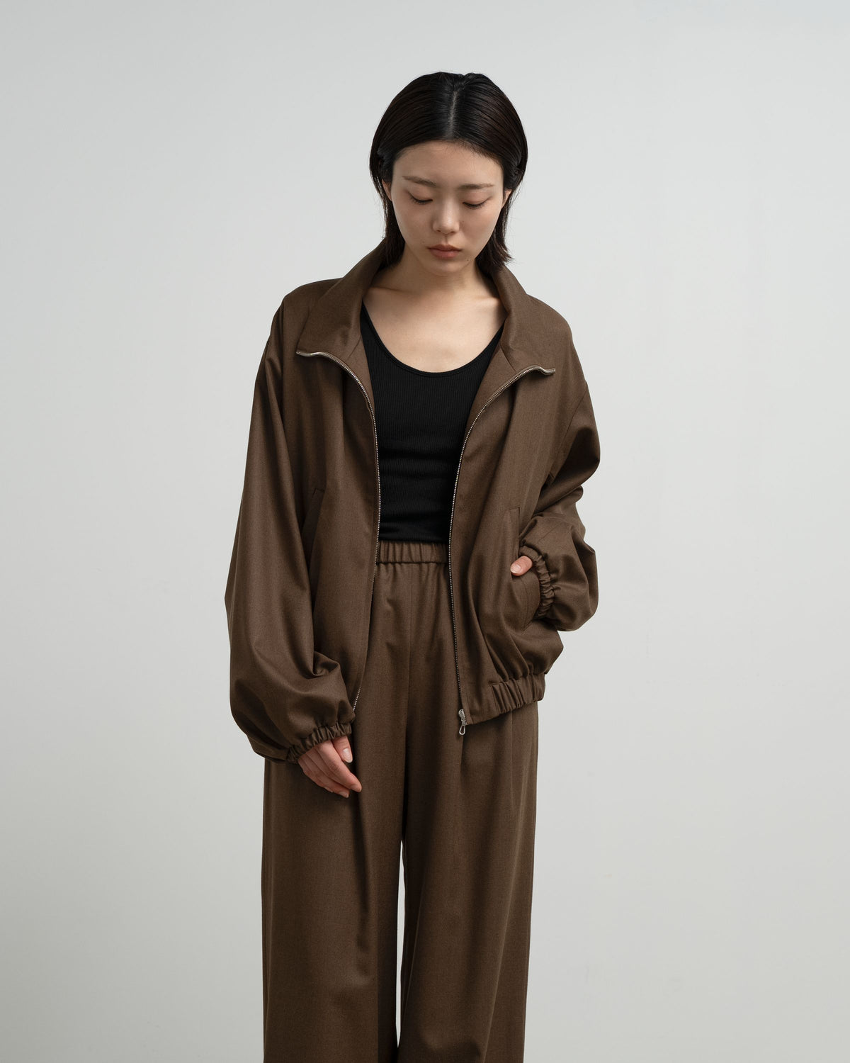 【9/26(土)発売】Fine Wool Saxony Balloon Jacket