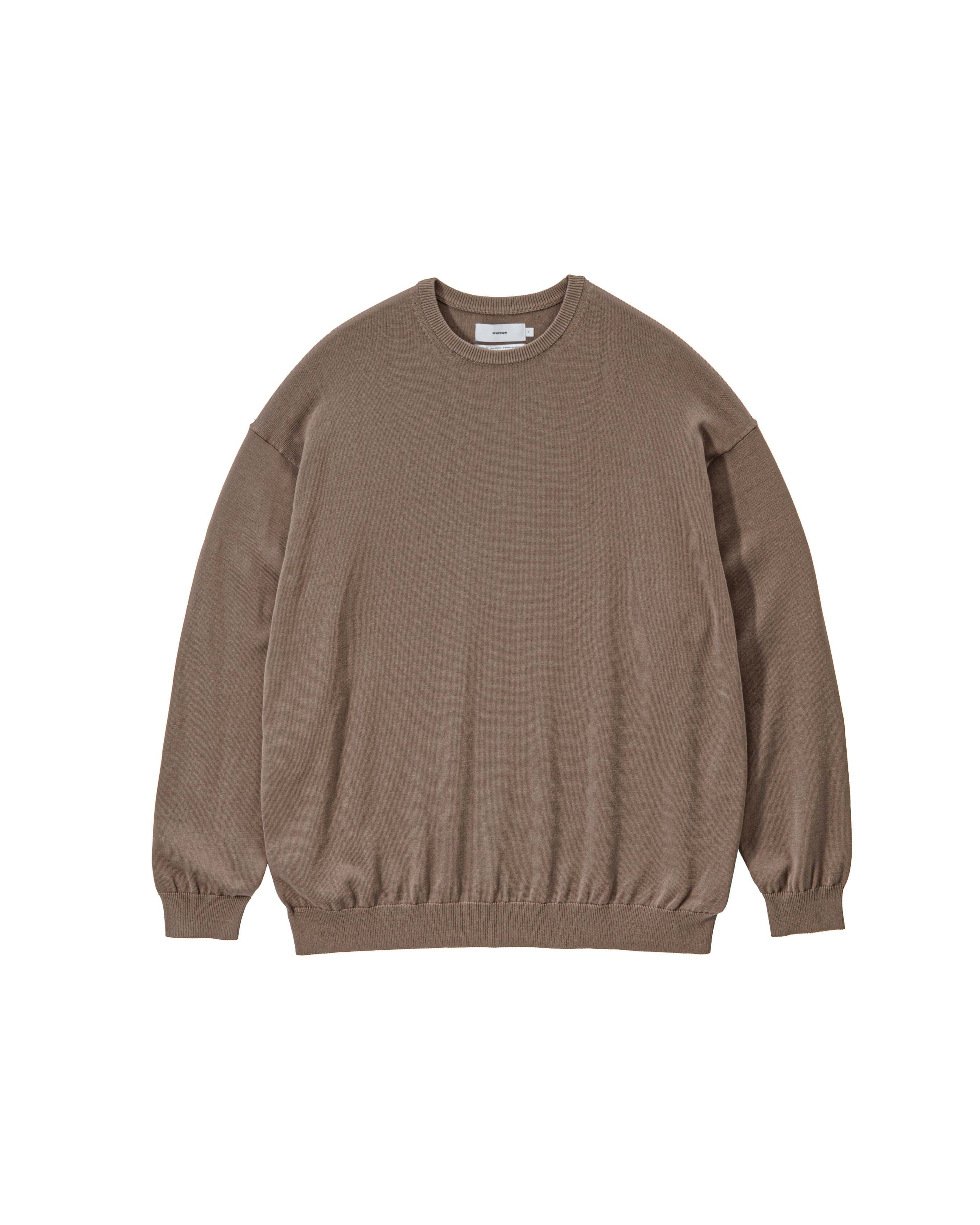 Suvin High Gauge L/S Crew Neck Knit