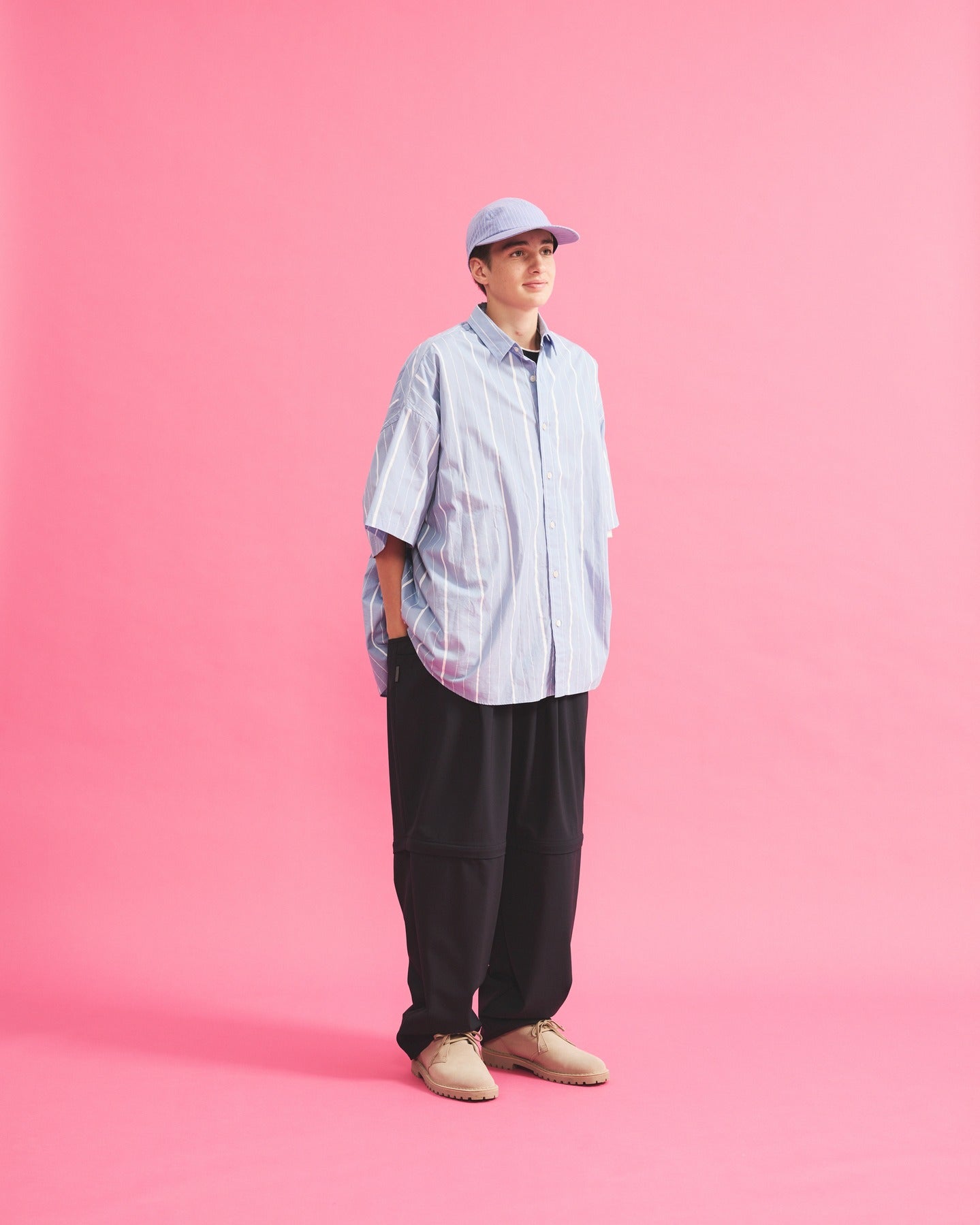 DETACHABLE S WOOL PANTS