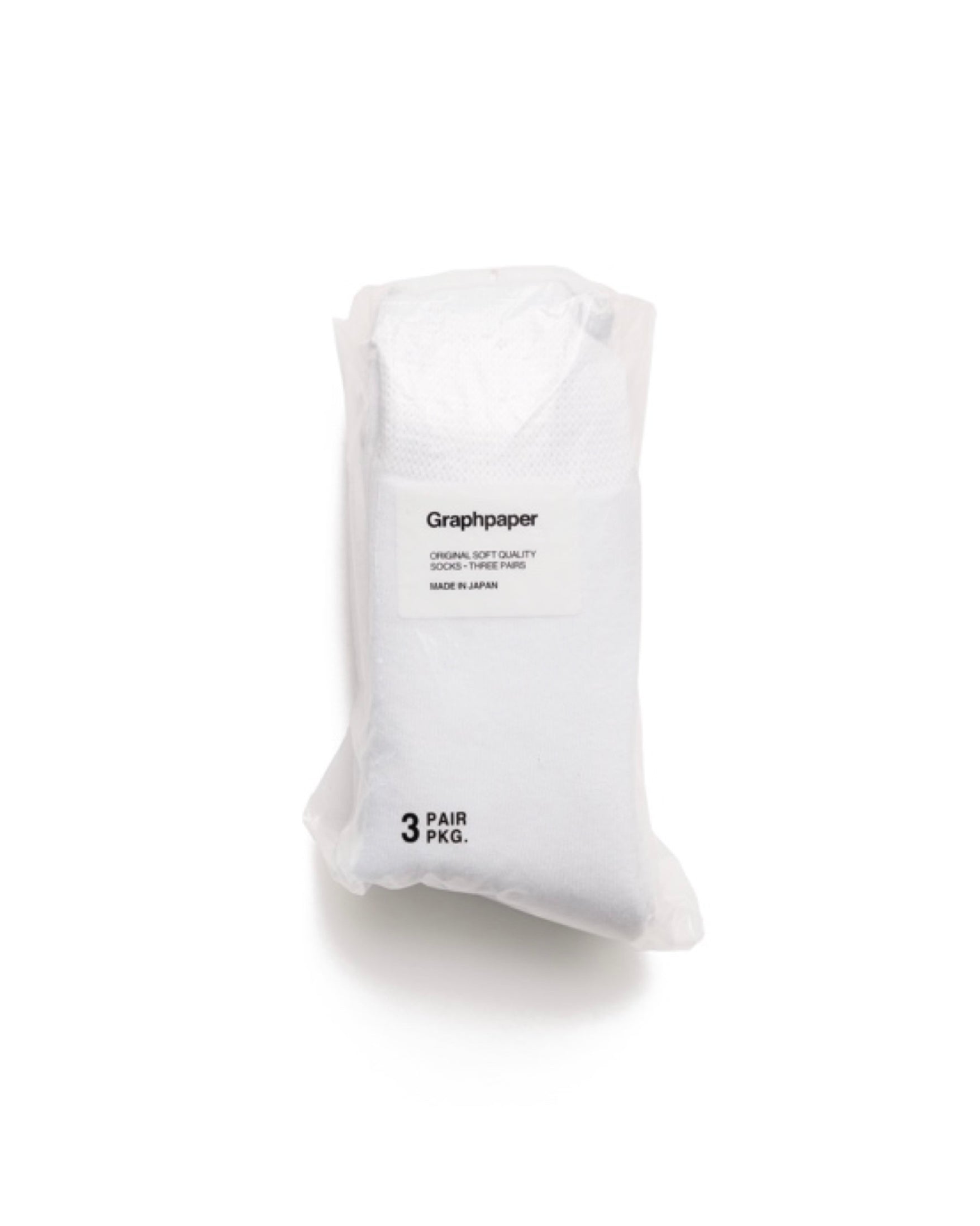 【5/16(土)発売】Graphpaper 3-Pack Socks