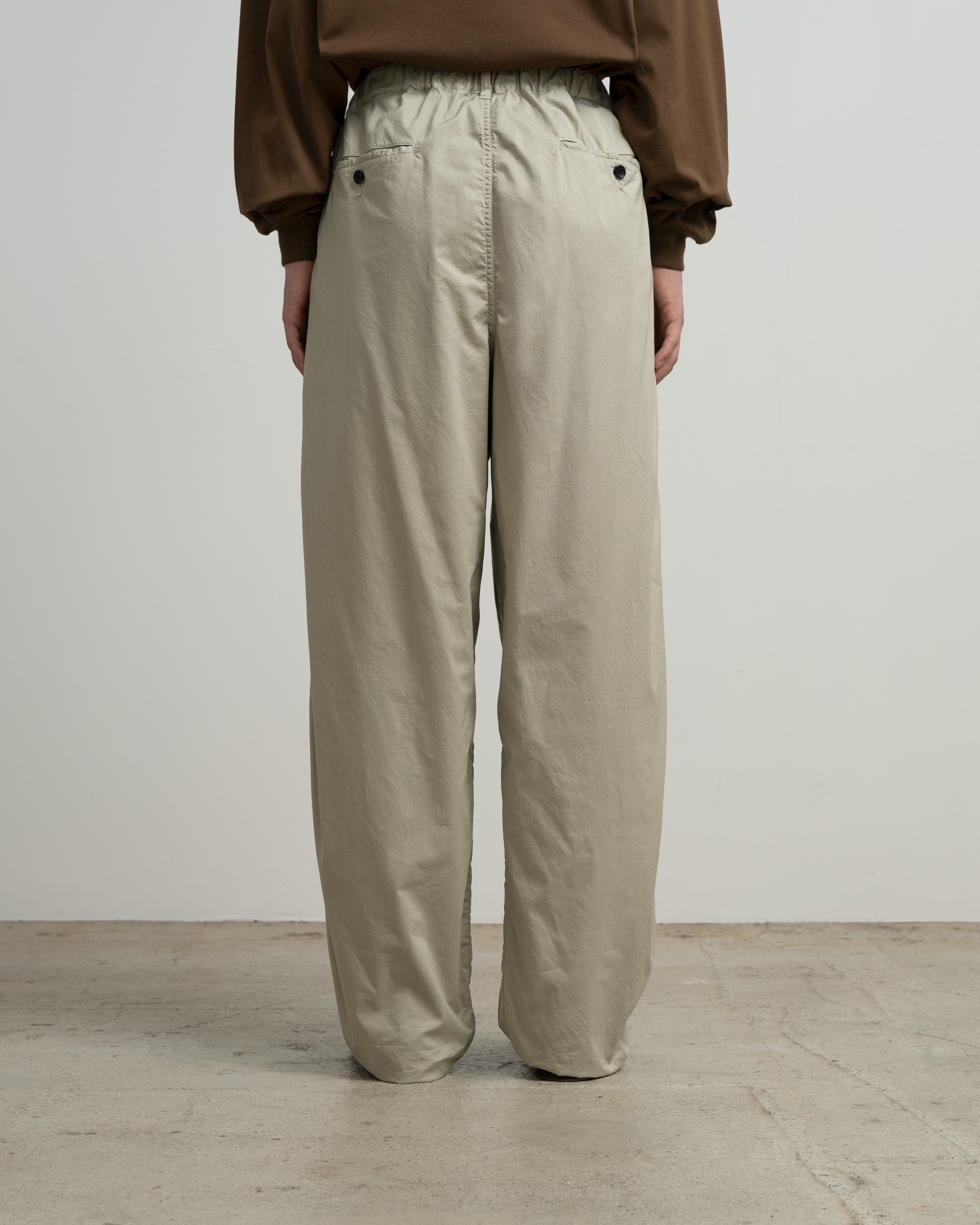 Graphpaper-Garment Dyed Typewriter Oversized Slacks