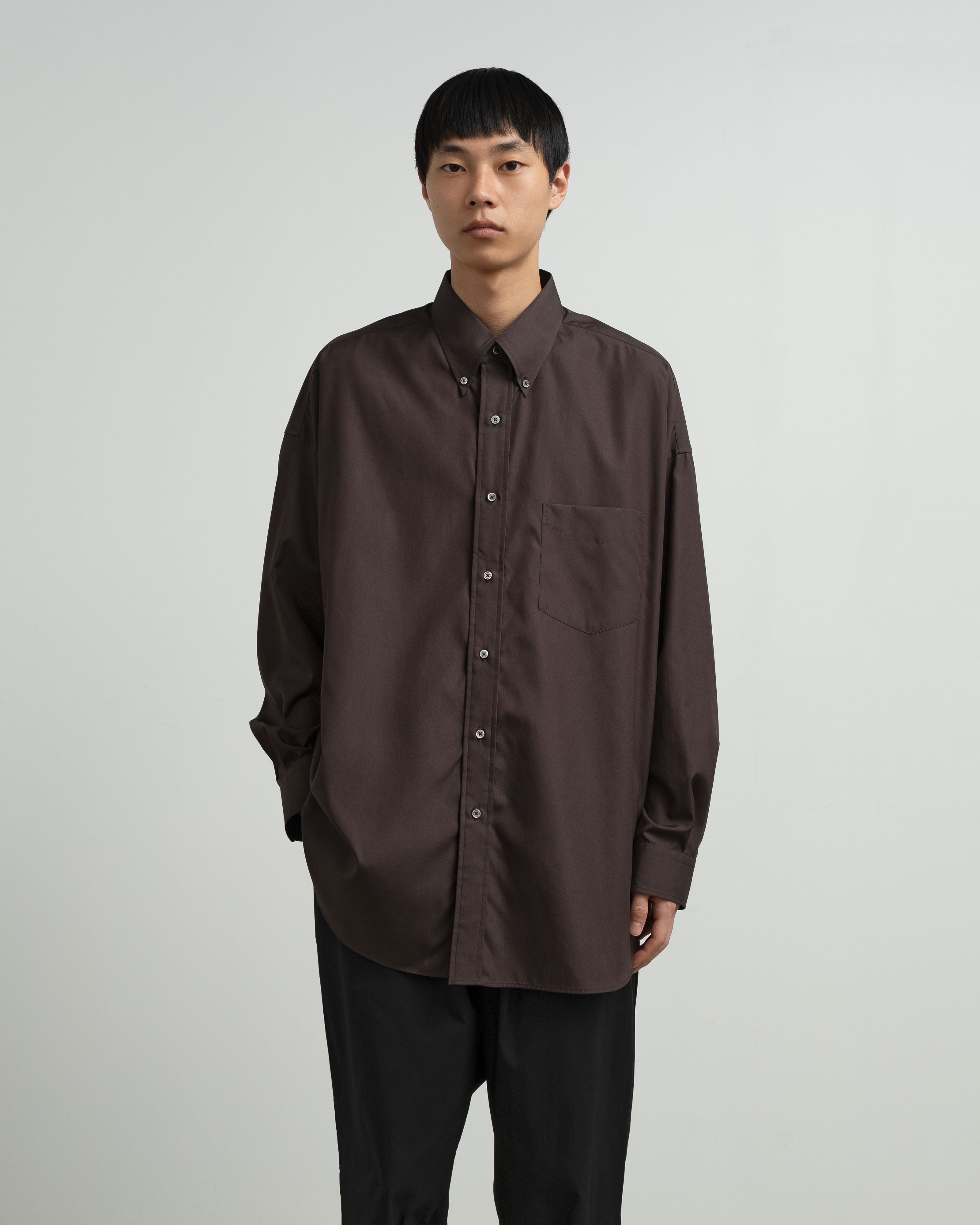 Graphpaper-Easy Care Poplin L/S Oversized B.D Shirt