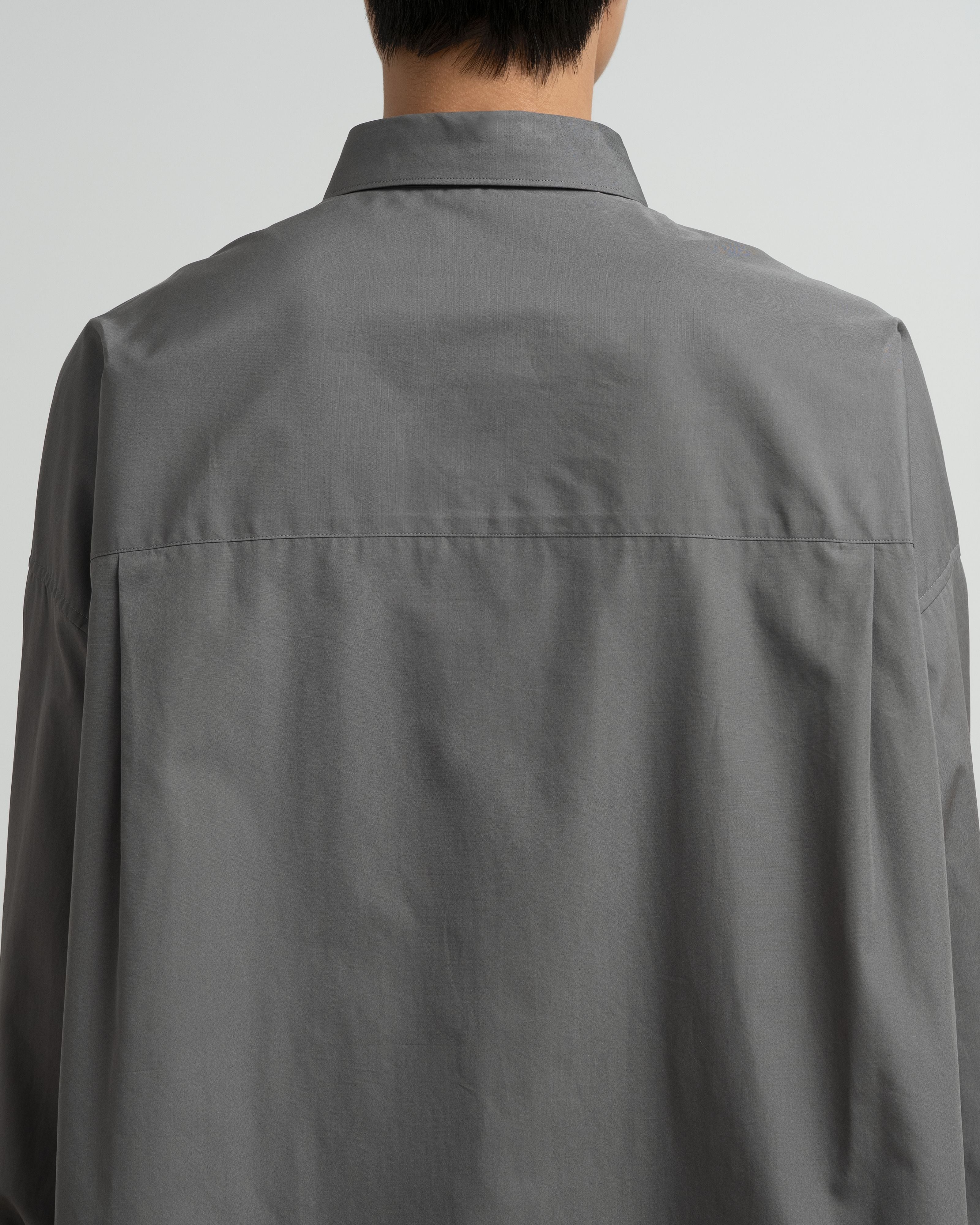 【8/22(土)発売】ALUMO for GP L/S Oversized Regular Collar Shirt