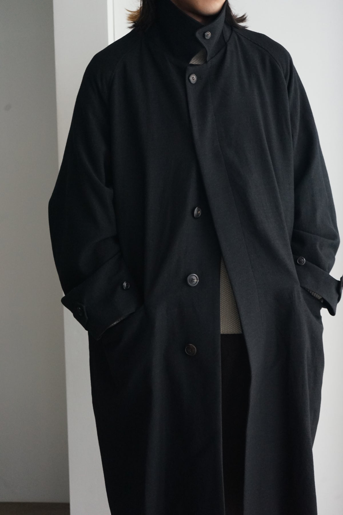 【9/21(月)発売】stirwise別注TUMBLD WOOL SERGE RAGLAN SLEEVES COAT TUMBLD WOOL SERGE