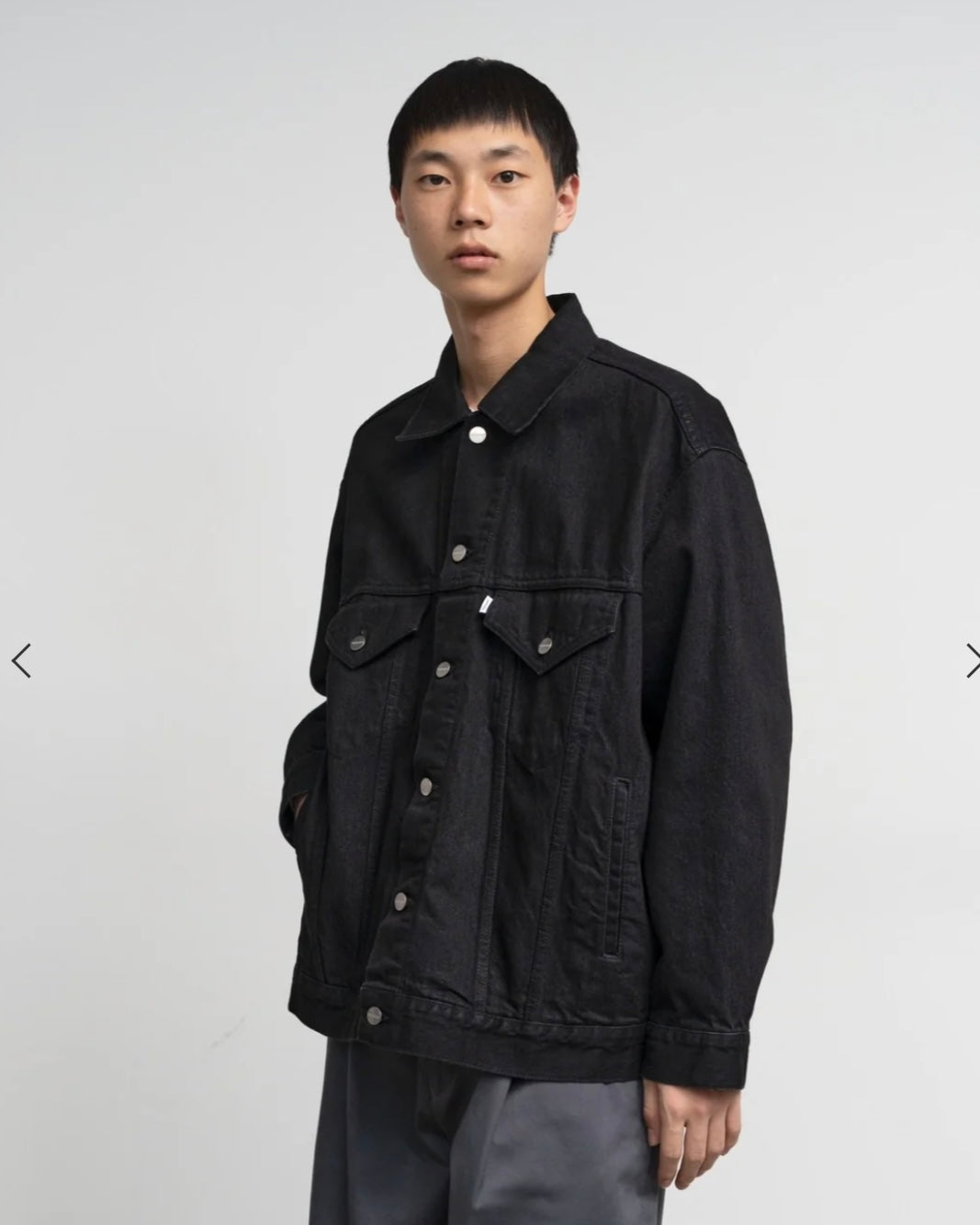 Selvage Denim Trucker Jacket(RIGID.WASHED)