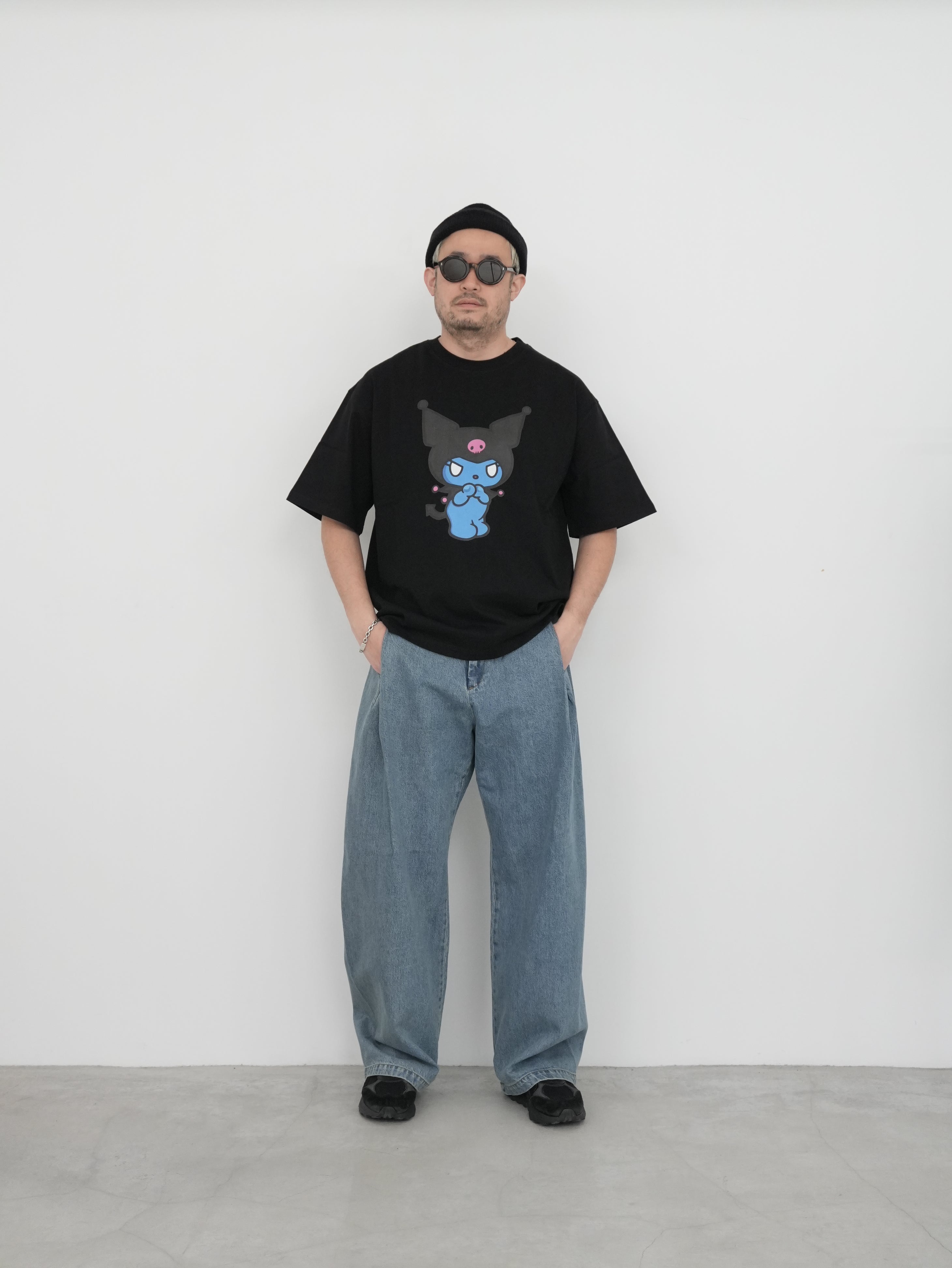 COIN PARKING DELIVERY x SANRIO Tシャツ COIN PARKING DELIVERY × SANRIO CHARACTERS PRINT S/S TEE - クロミ