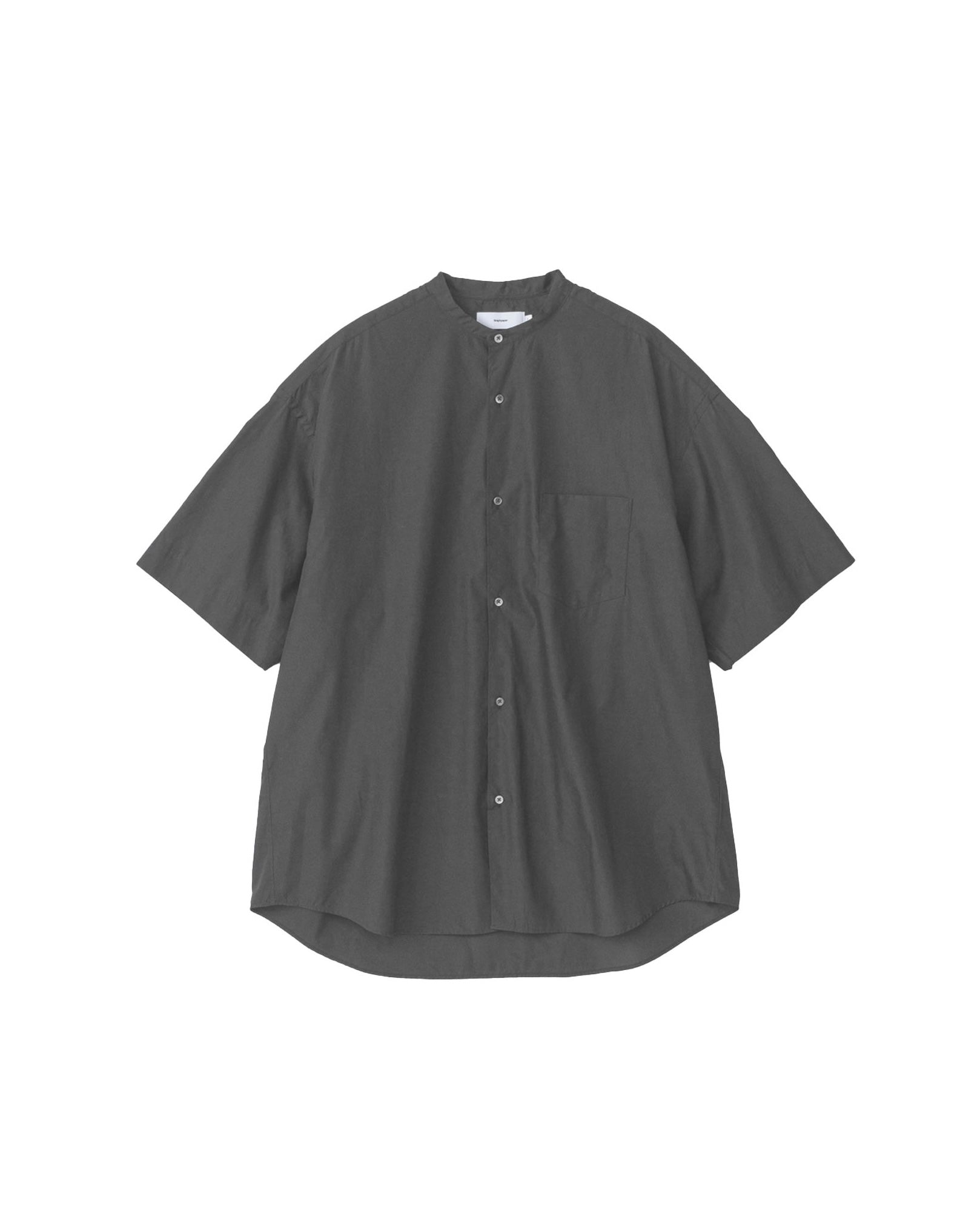 6/13(土)発売】Broad S/S Oversized Band Collar Shirt