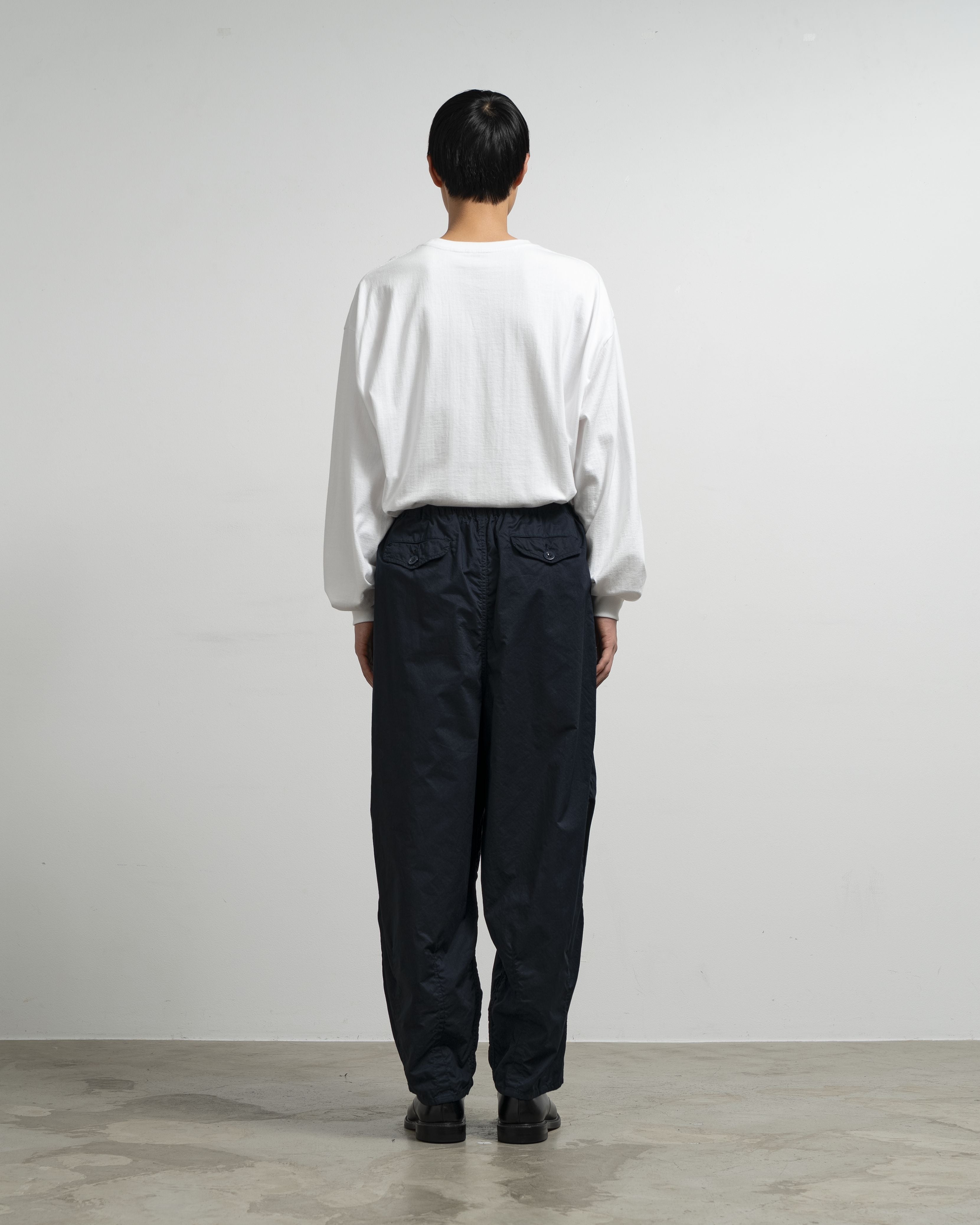 Garment Dyed Typewriter Parachute Pants