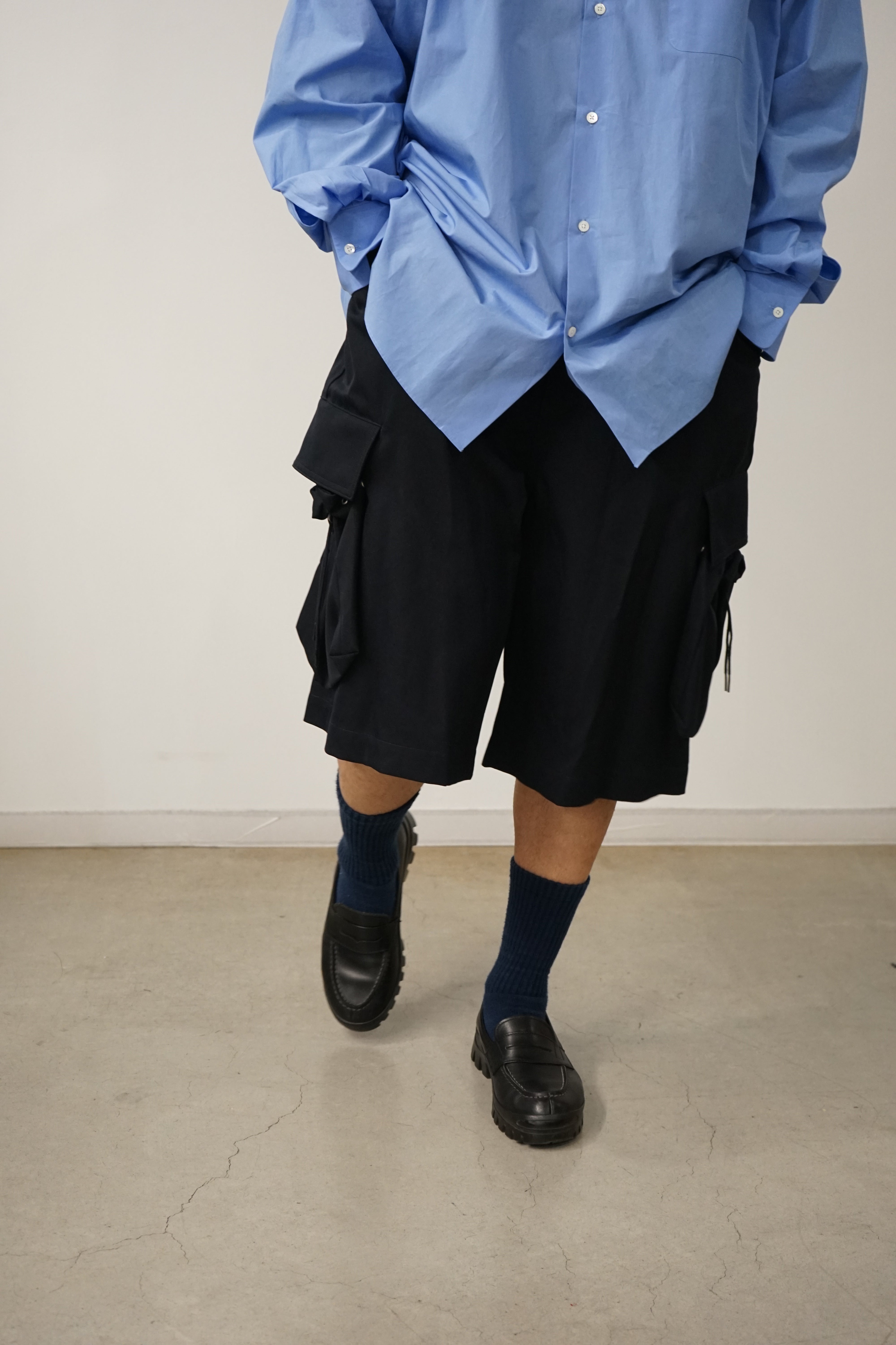 "KINCHAKU" WOOL TRUNKS