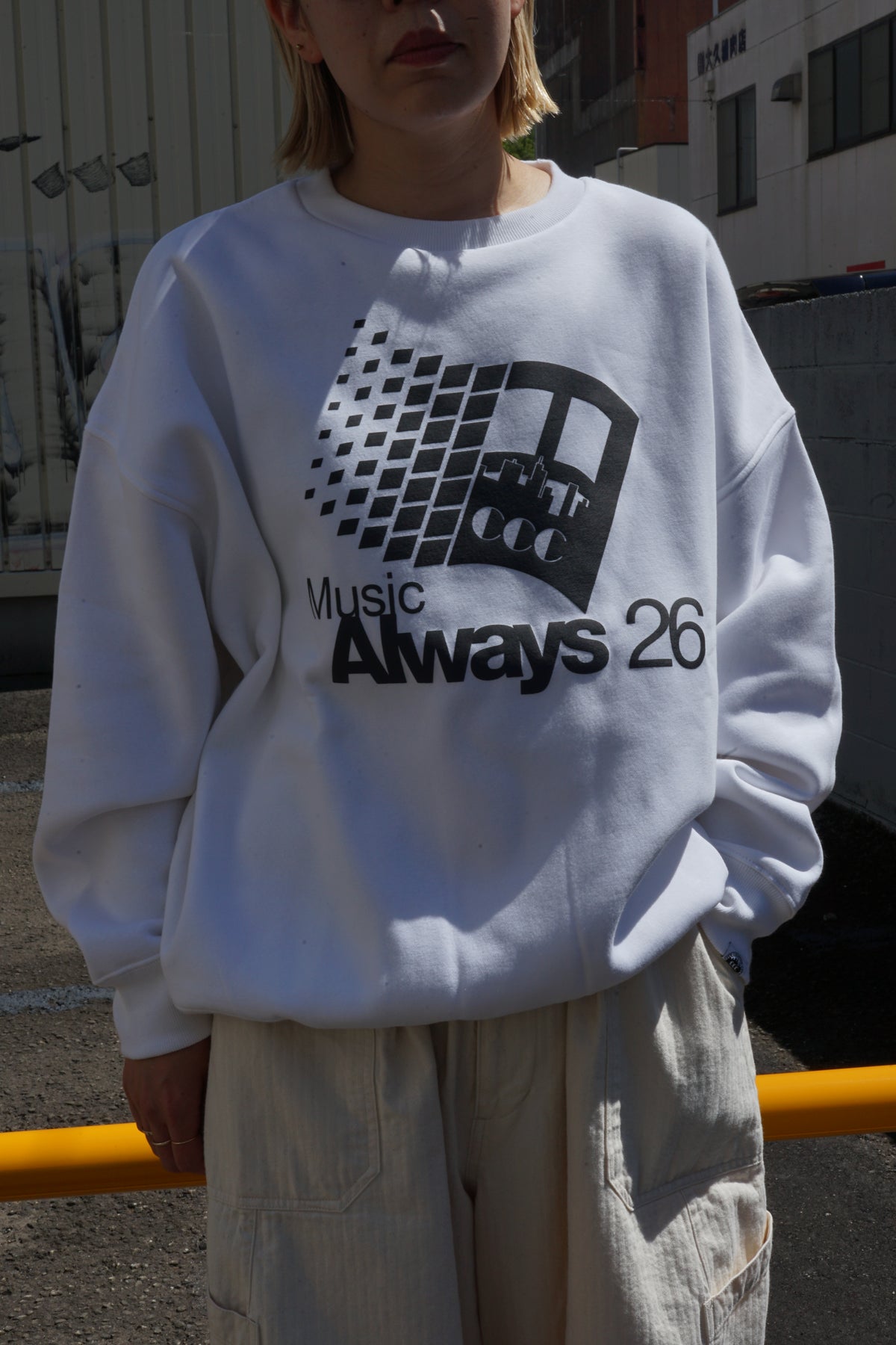 CITY COUNTRY CITY x IS-NESS_SWEATSHIRT_MUSIC ALWAYS