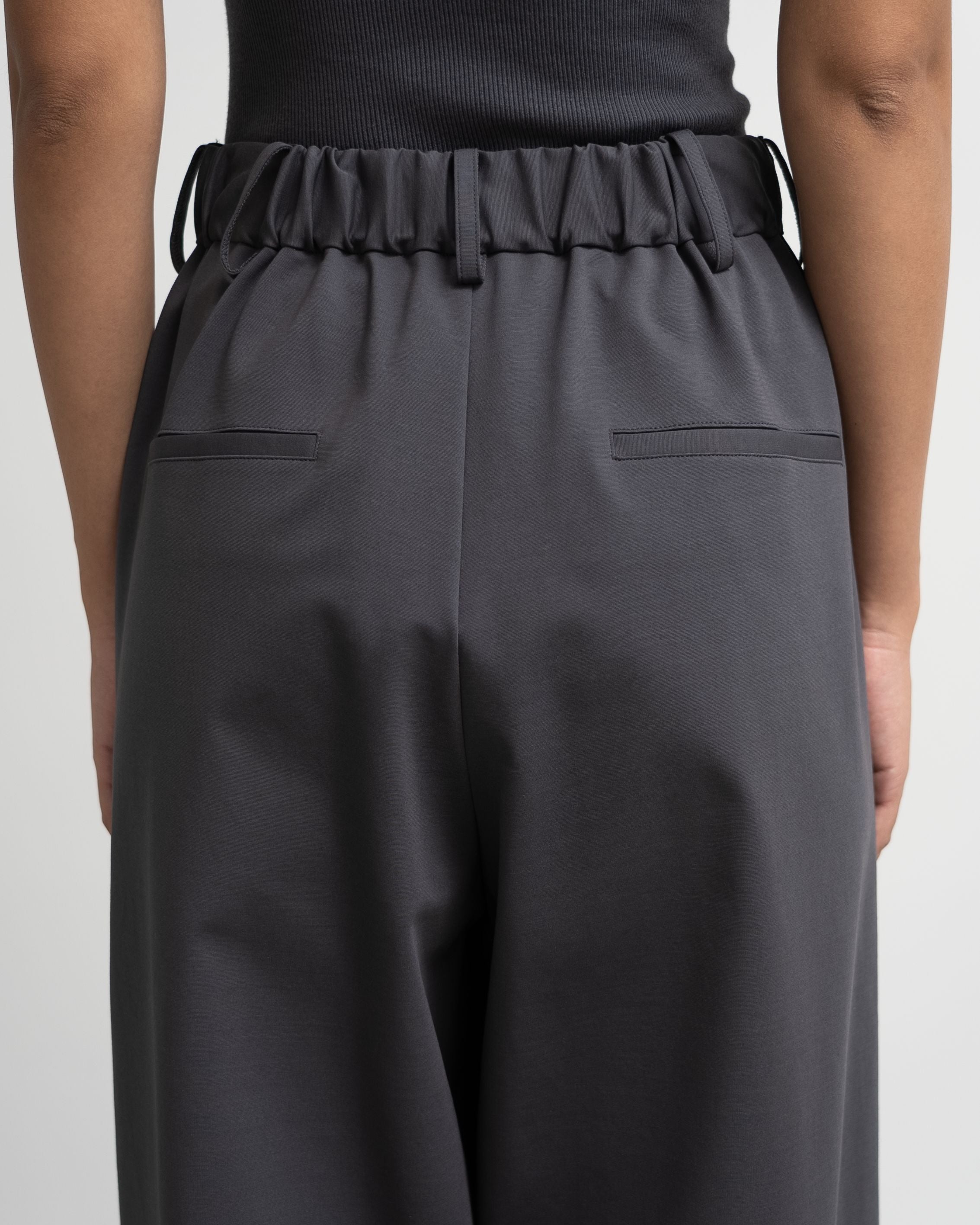 【7/11(土)発売】Compact Ponte Two Tuck Wide Pants