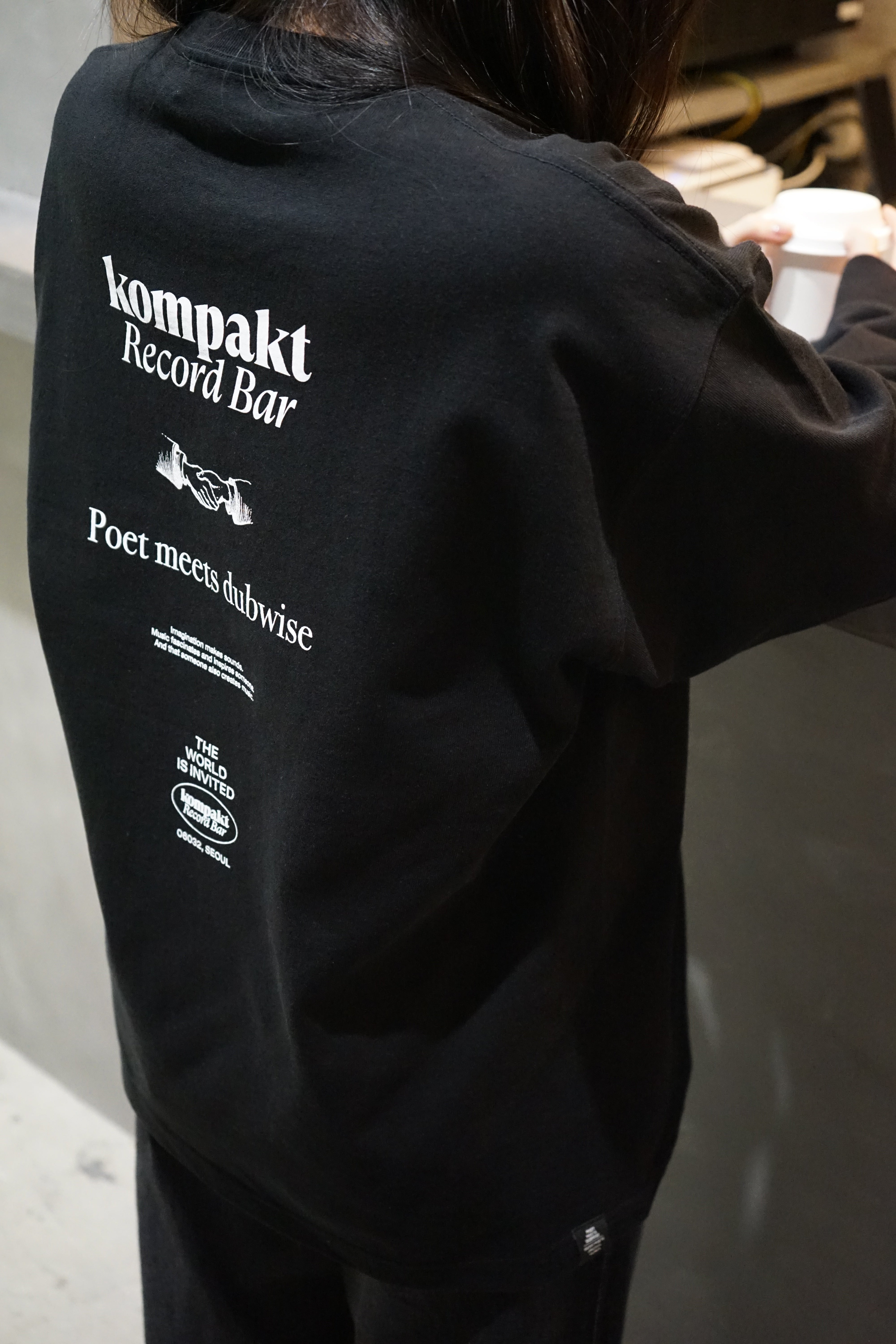 KOMPAKTRECORD BAR+PMD OVERSIZED L/S T-Shirt