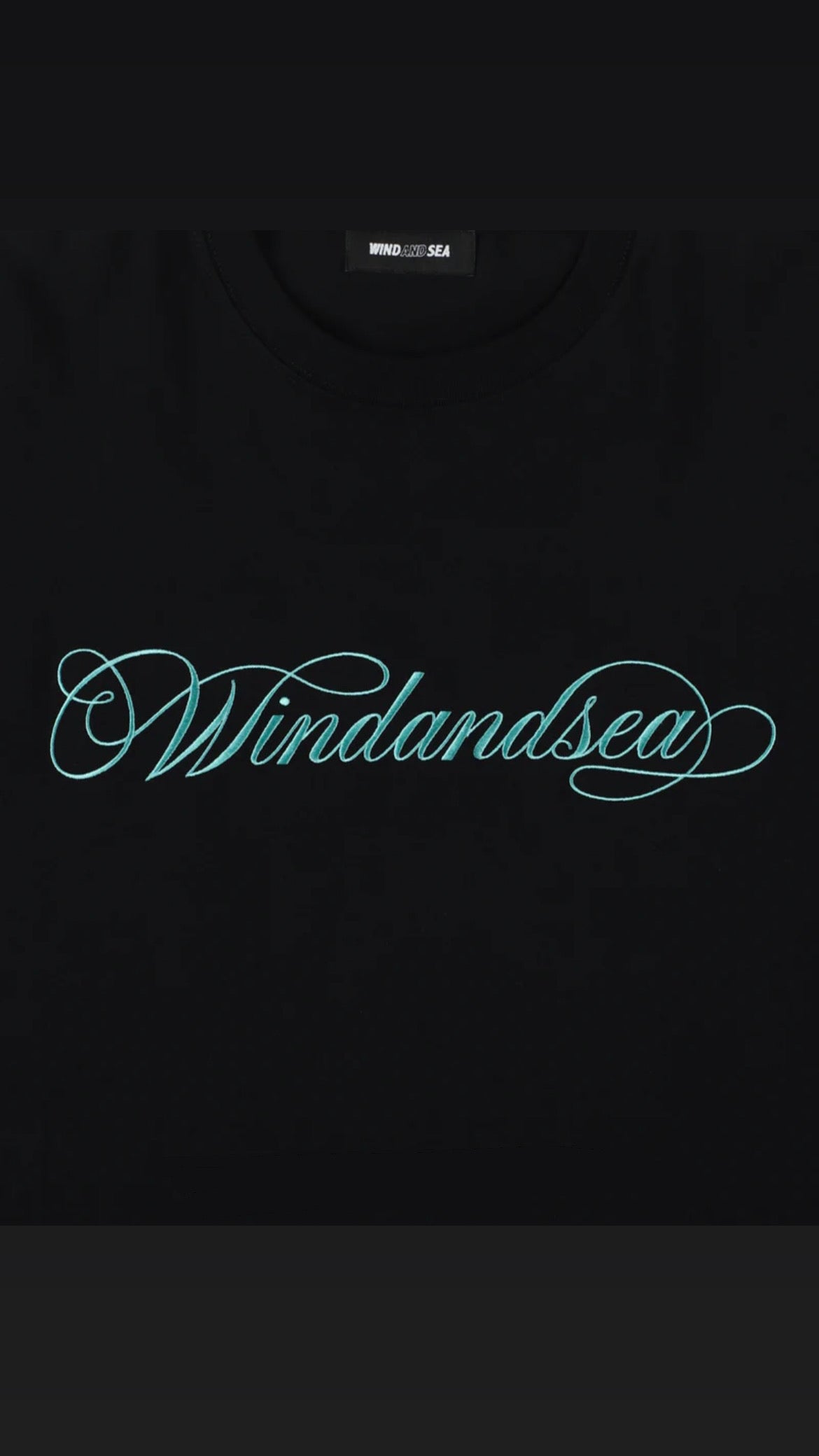 CALIGRAPHY EMBROIDERY TEE