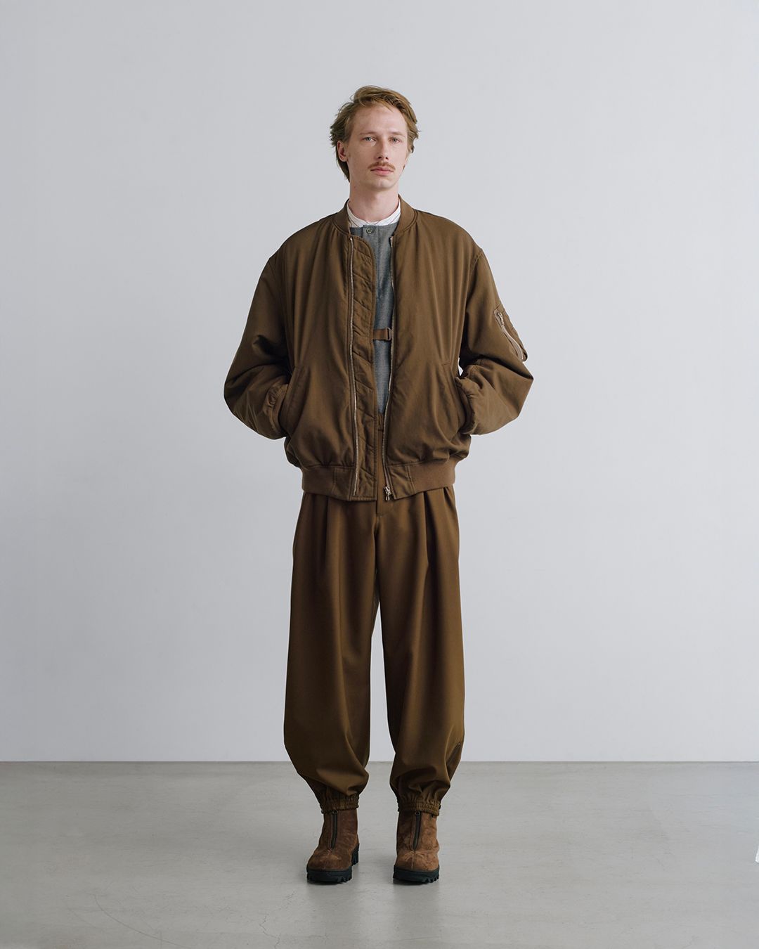 【8/22(土)発売】Wool Ripstop Two Tuck Training Pants